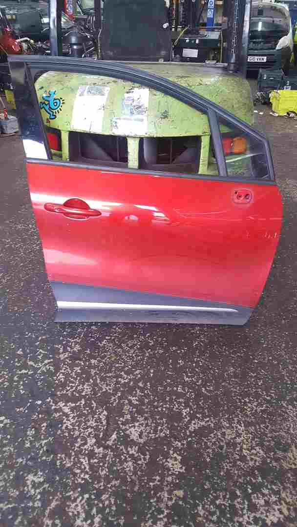 Renault Captur 2013-2015 Drivers OSF Front Door Grey RED Bixpa