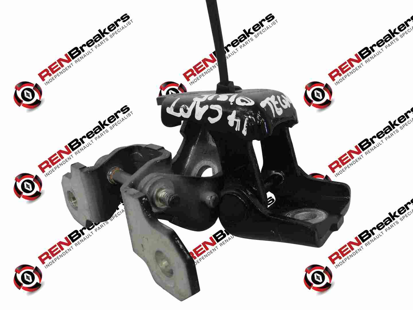 Renault Captur 2013-2015 Drivers OSF Front Door Hinges Black TEGNE