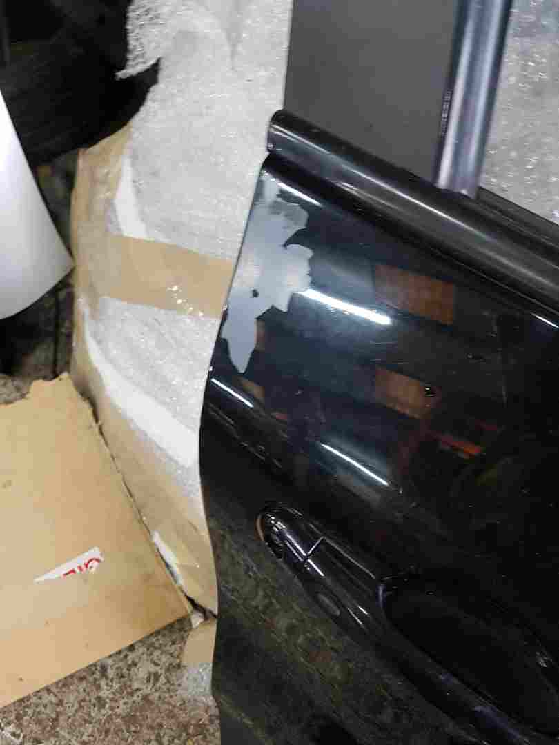 Thumb 3 Renault Captur 2013-2015 Drivers OSF Front Door Tegne Black chipped paint