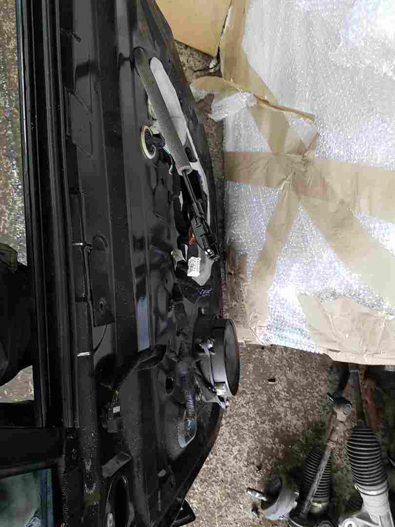 Thumb 5 Renault Captur 2013-2015 Drivers OSF Front Door Tegne Black chipped paint