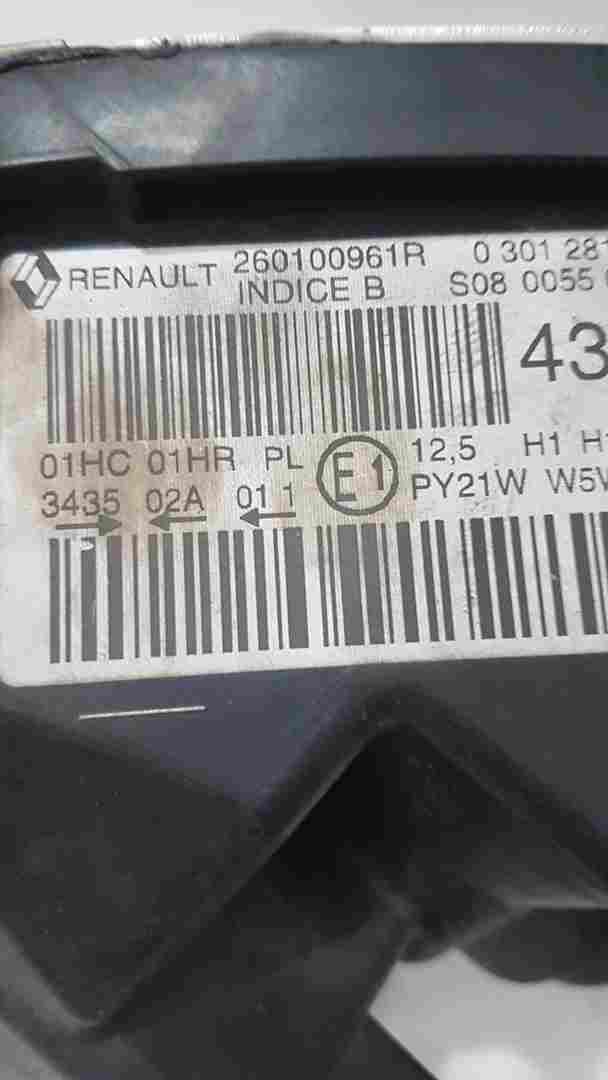 Thumb 5 Renault Captur 2013-2019 Drivers OSF Front Headlight Broken Tabs 260100961R