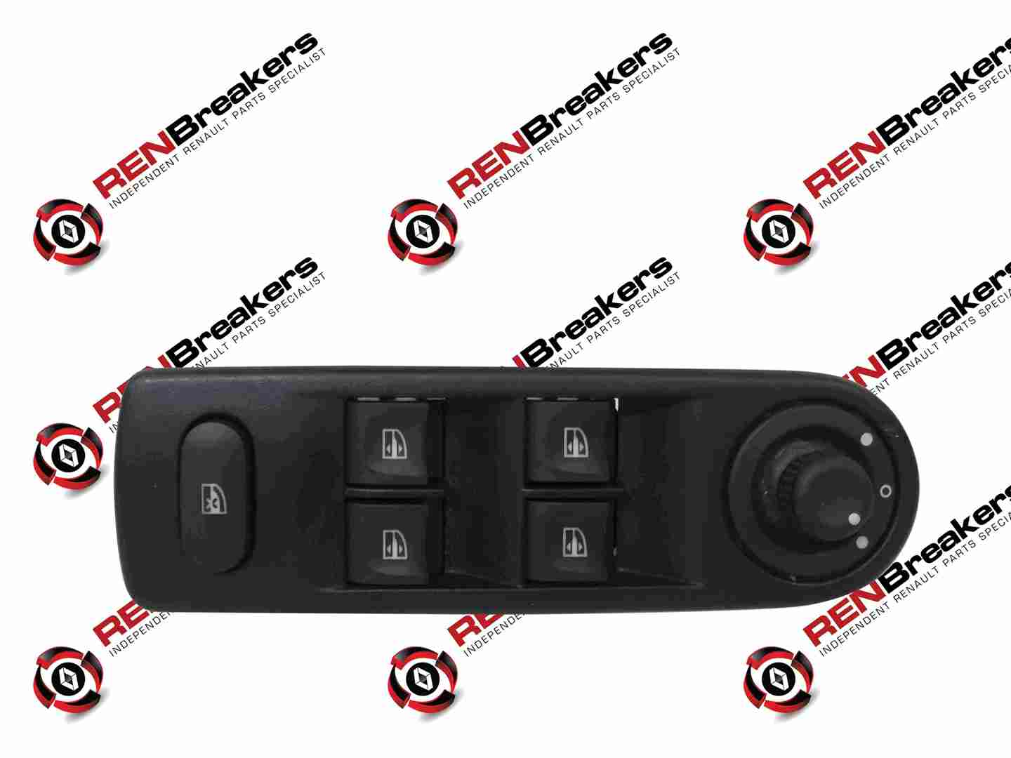 Renault Captur 2013-2015 Drivers OSF Front Window Switches + Panel