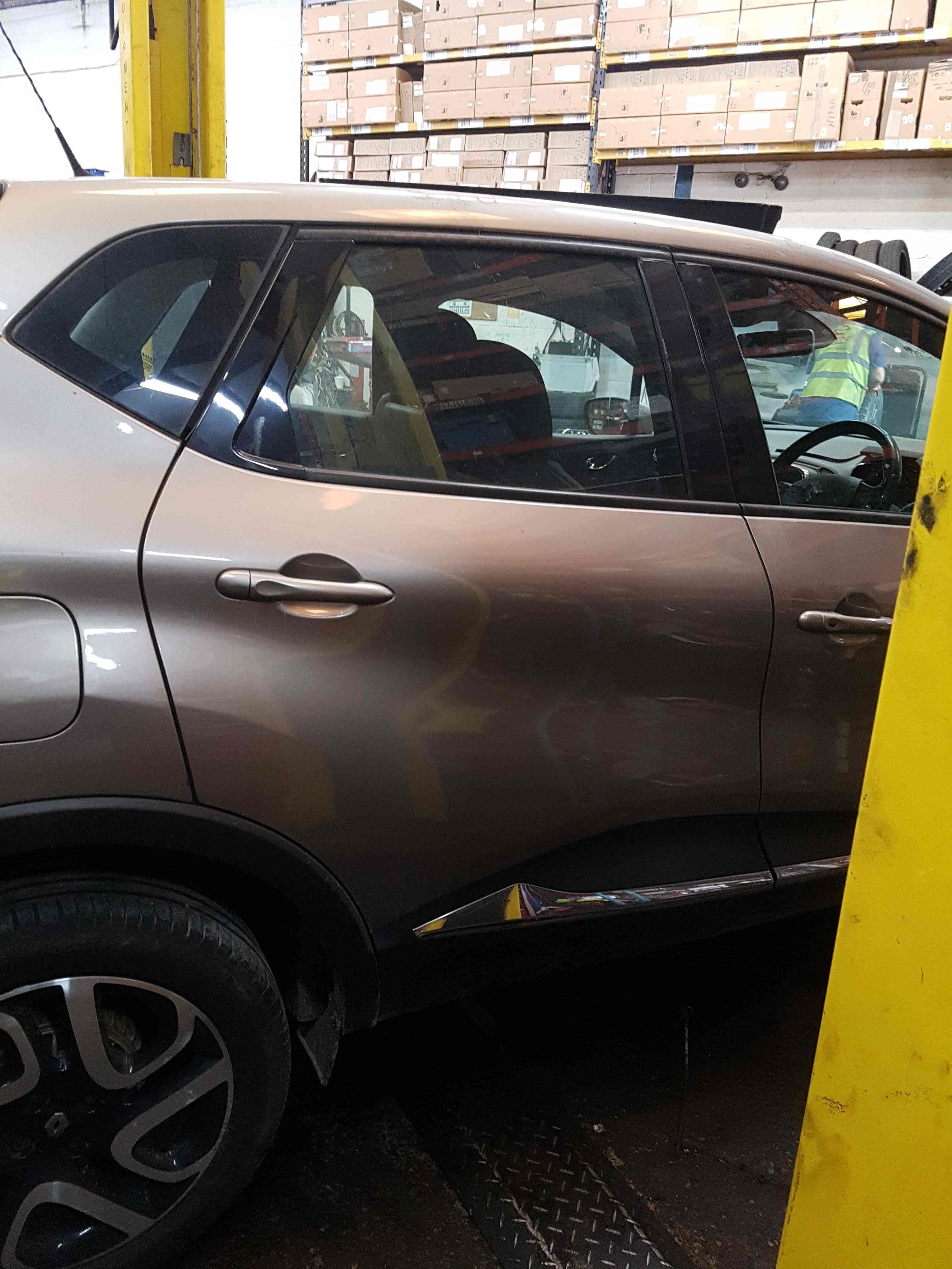 Renault Captur 2013-2015 Drivers OSR Rear Door Beige Tehnk