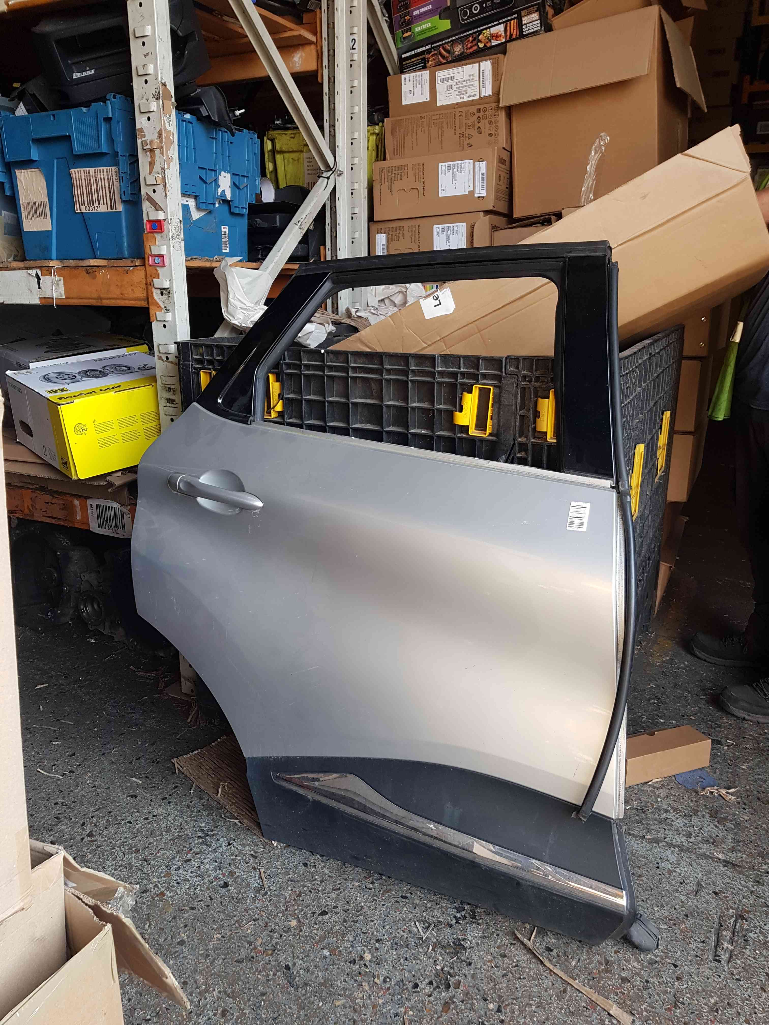 Thumb 2 Renault Captur 2013-2015 Drivers OSR Rear Door Silver Bixnm some 