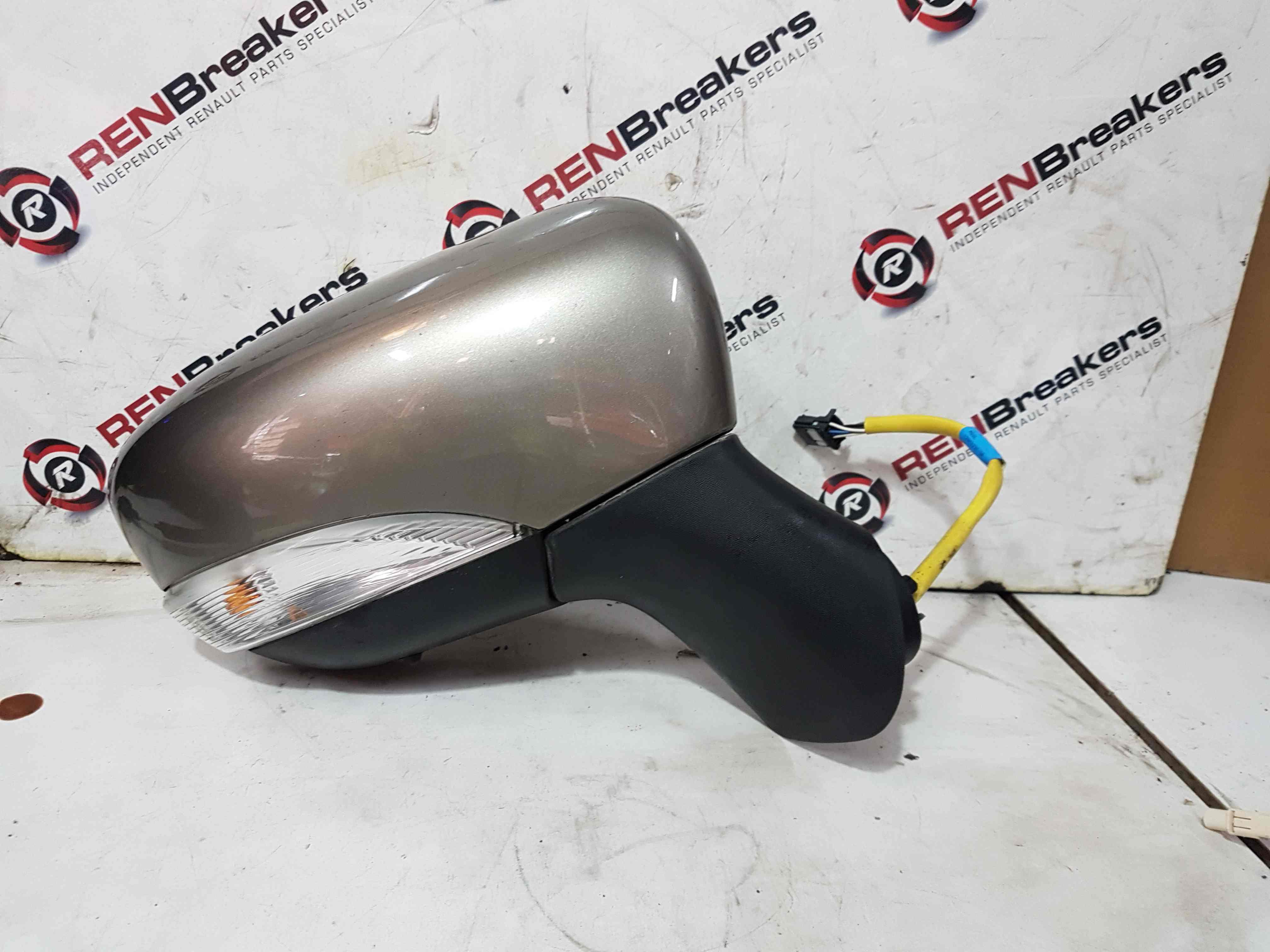 Renault Captur 2013-2015 Drivers Os Wing Mirror Brown Gold Tehnk Beige-Cendre