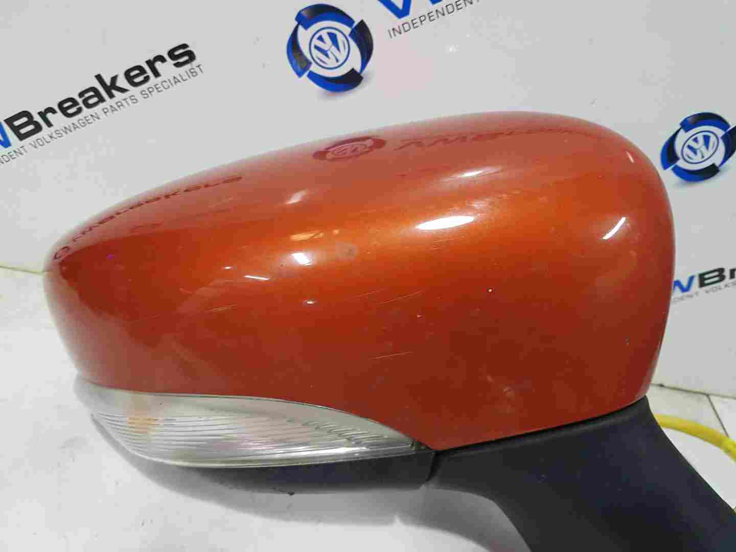 Thumb 2 Renault Captur 2013-2015 Drivers Os Wing Mirror Orange Power Folding ENZ