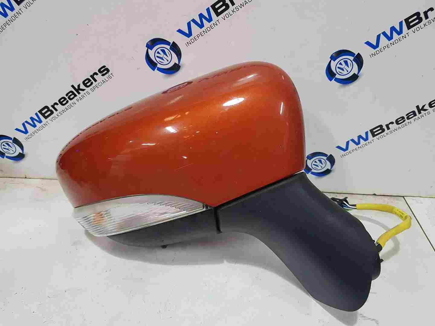 Renault Captur 2013-2015 Drivers Os Wing Mirror Orange Power Folding ENZ