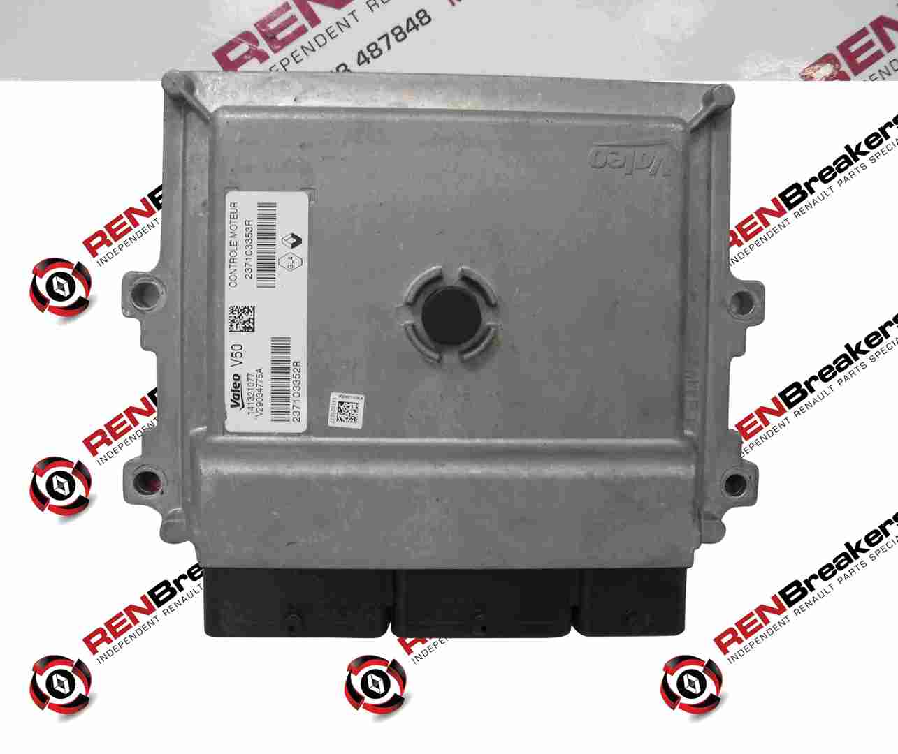 Renault Captur 2013-2015 Engine Control Unit ECU 237103352R 237103353R