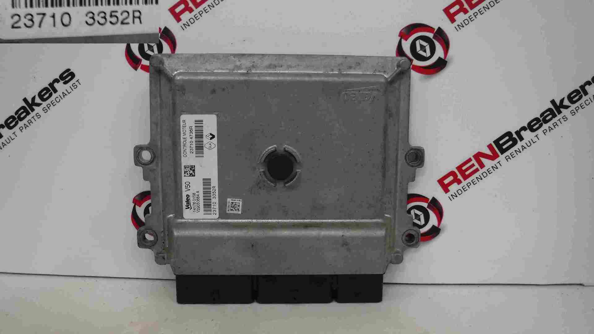 Renault Captur 2013-2015 Engine Control Unit ECU 237103352R 237104736R