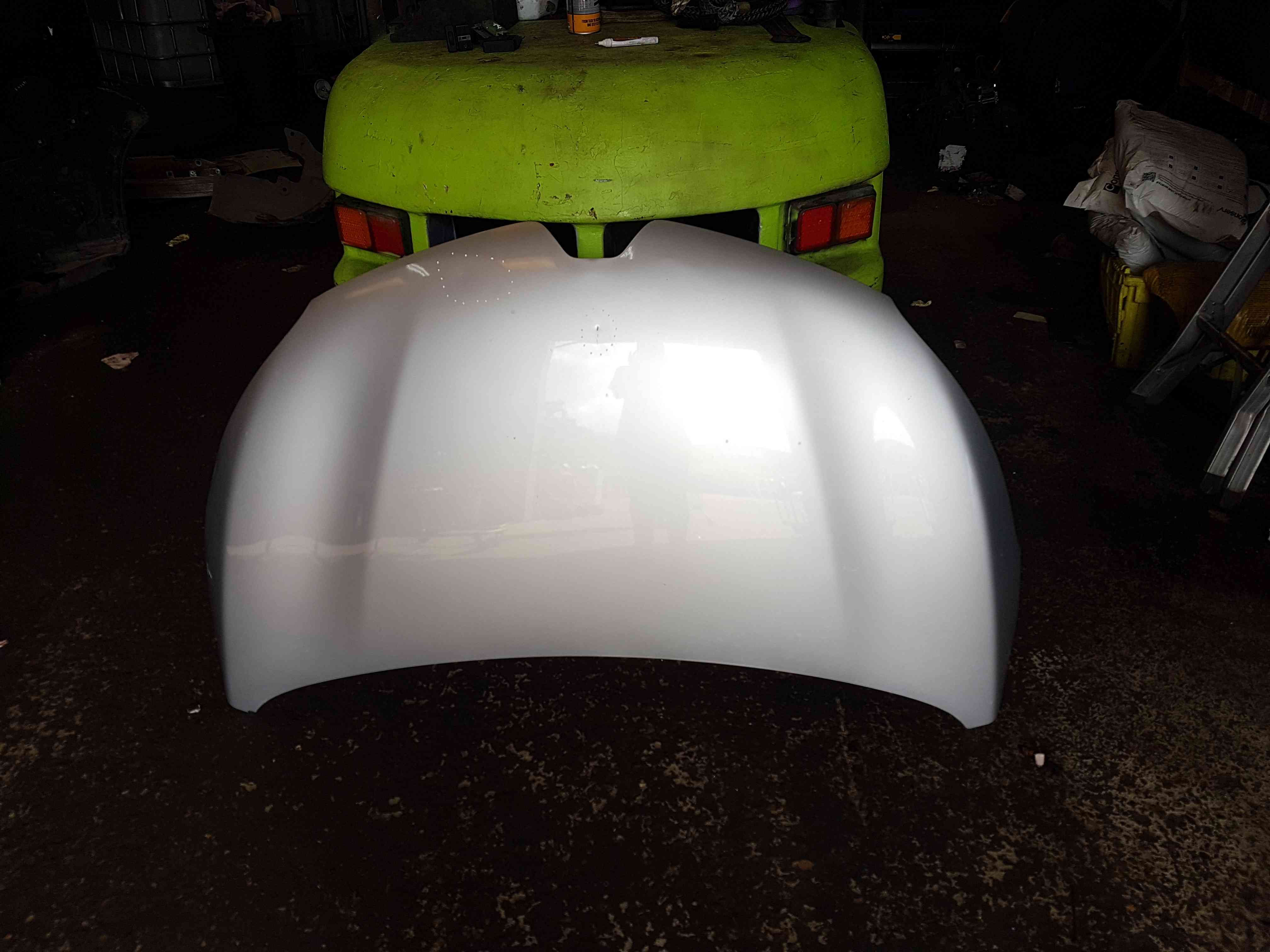 Thumb 2 Renault Captur 2013-2015 Front Bonnet Silver Bixnm