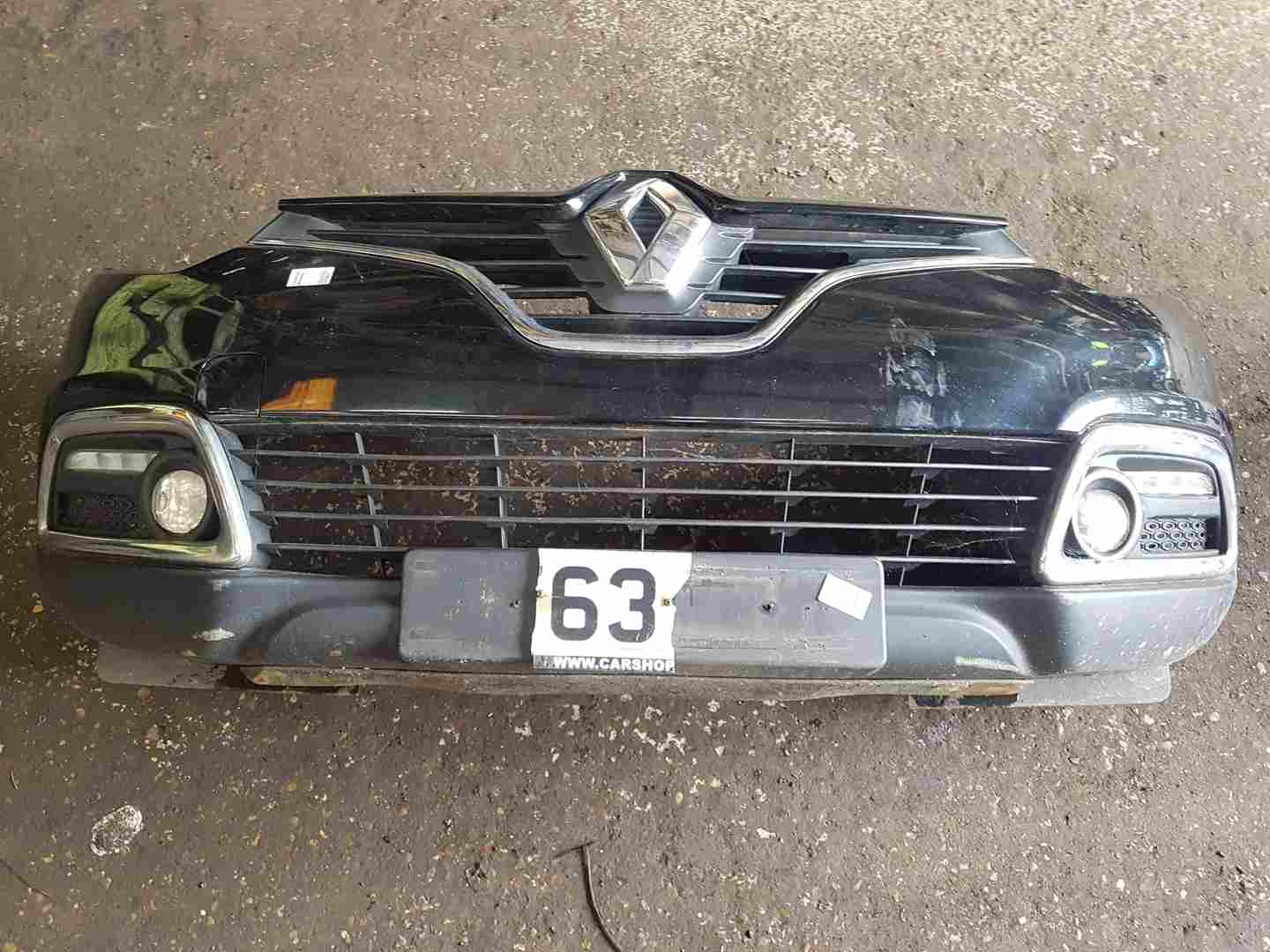 Renault Captur 2013-2015 Front Bumper Black Tegne