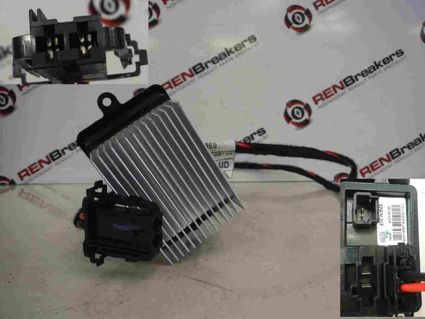 Renault Captur 2013-2015 Heater Blower Resistor Rheostat