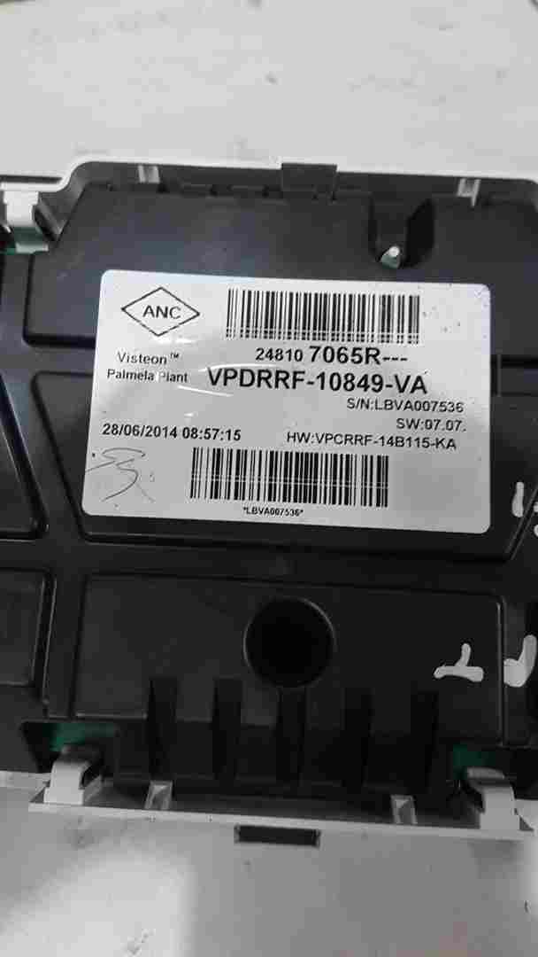 Thumb 2 Renault Captur 2013-2015 Instrument Panel Dials Clocks 248107065r