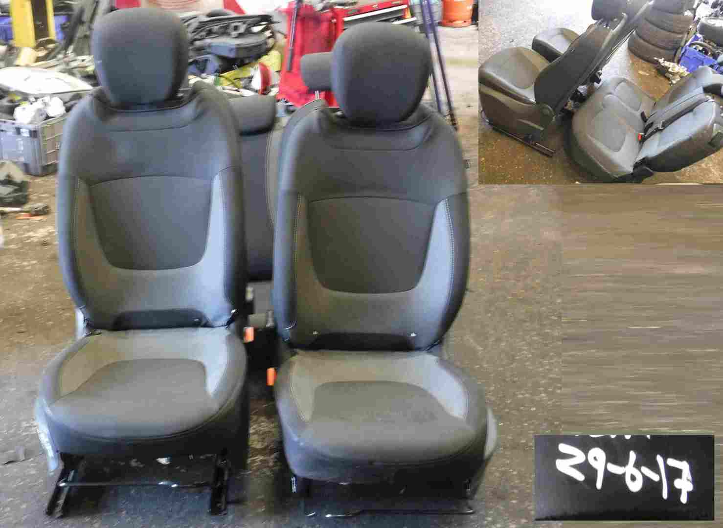 Renault Captur 2013-2015 Interior Front Seats Chairs Rear Bench