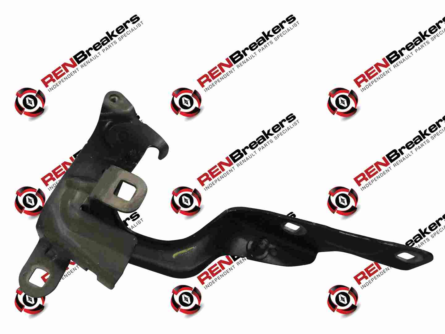 Renault Captur 2013-2015 Passenger NS Bonnet Hinge Black 654011593R