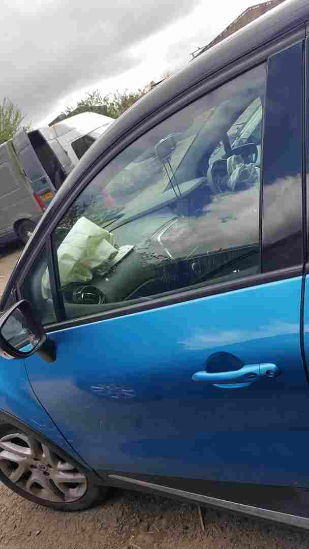 Renault Captur 2013-2015 Passenger NSF Front Door Blue TPRPM