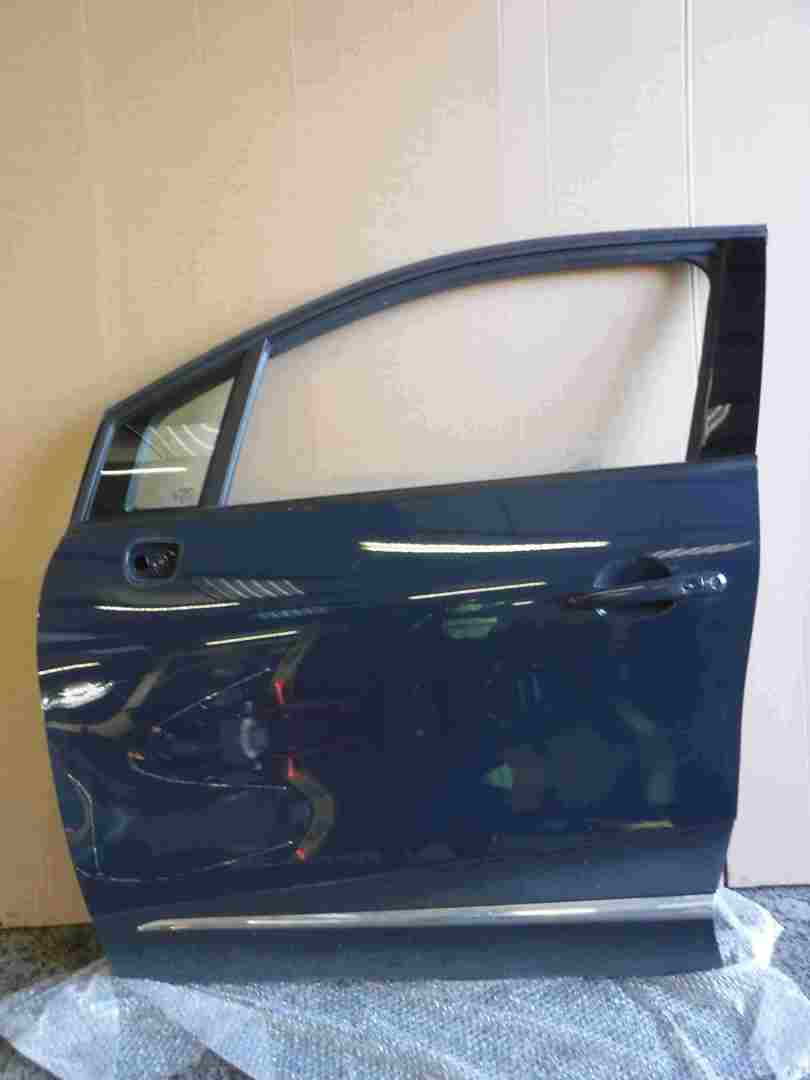 Renault Captur 2013-2015 Passenger NSF Front Door Grey Blue OVRPE