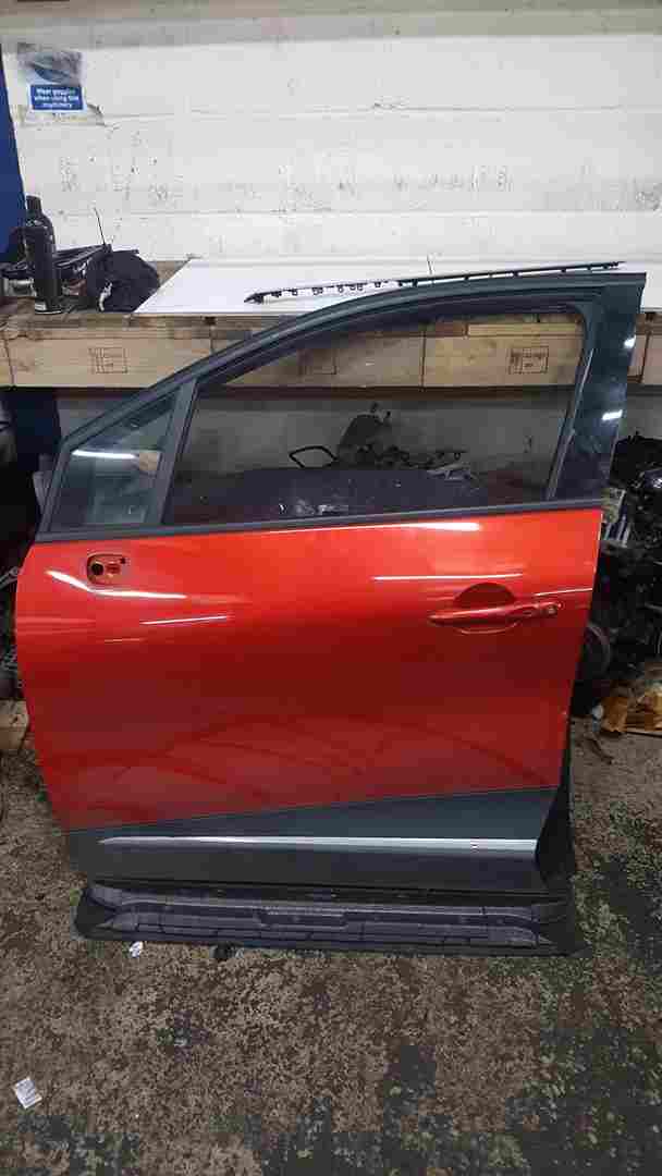 Renault Captur 2013-2015 Passenger NSF Front Door Grey RED Bixpa