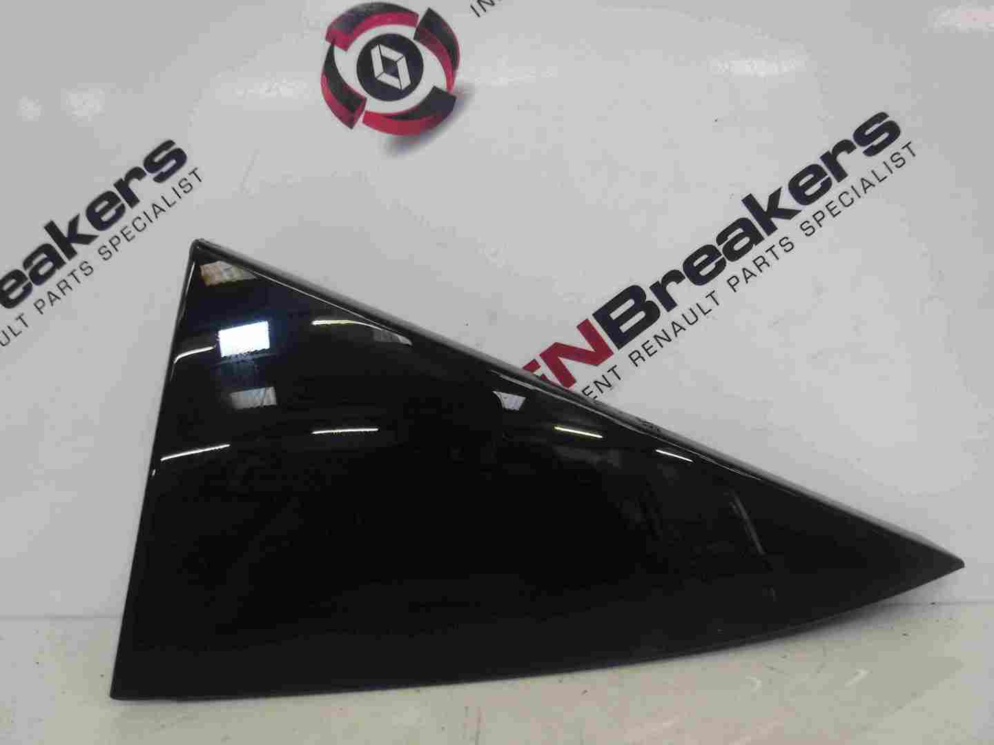 Renault Captur 2013-2015 Passenger NSR Rear Boot Trim Top Black Chrome