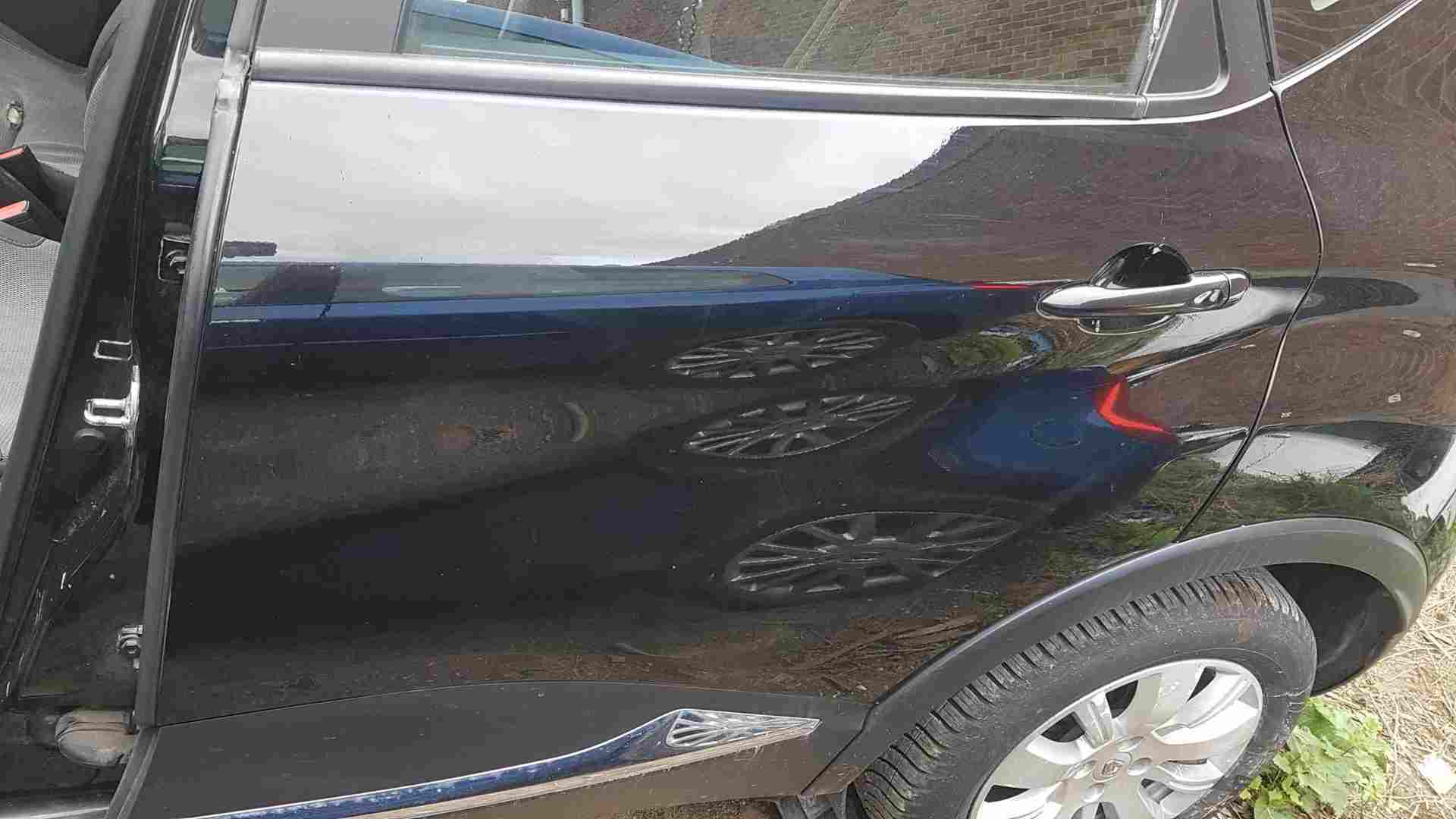 Thumb 2 Renault Captur 2013-2015 Passenger NSR Rear Door Black Tegne