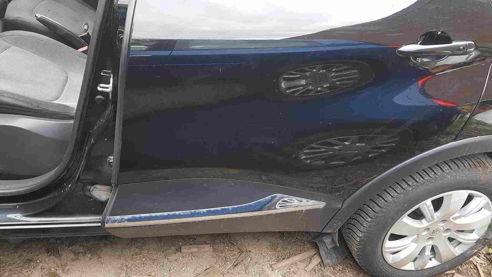 Thumb 3 Renault Captur 2013-2015 Passenger NSR Rear Door Black Tegne