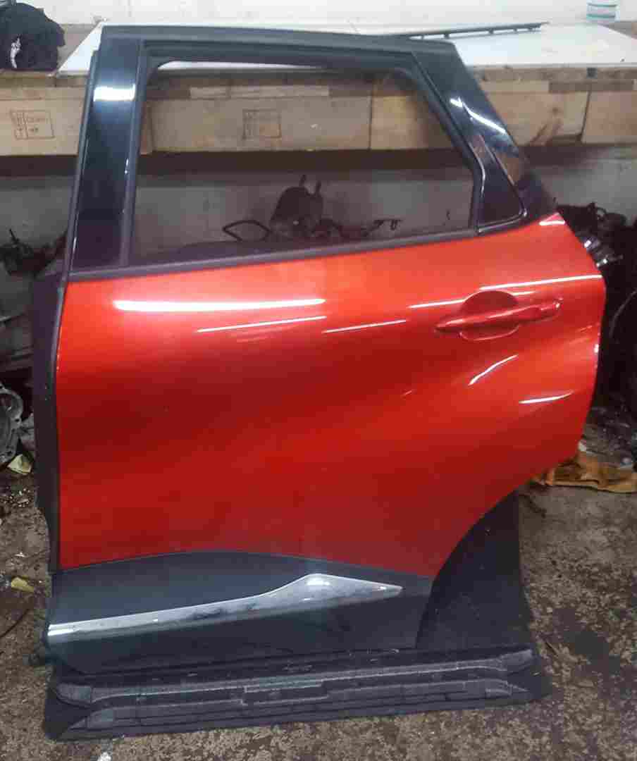 Renault Captur 2013-2015 Passenger NSR Rear Door Grey RED Bixpa