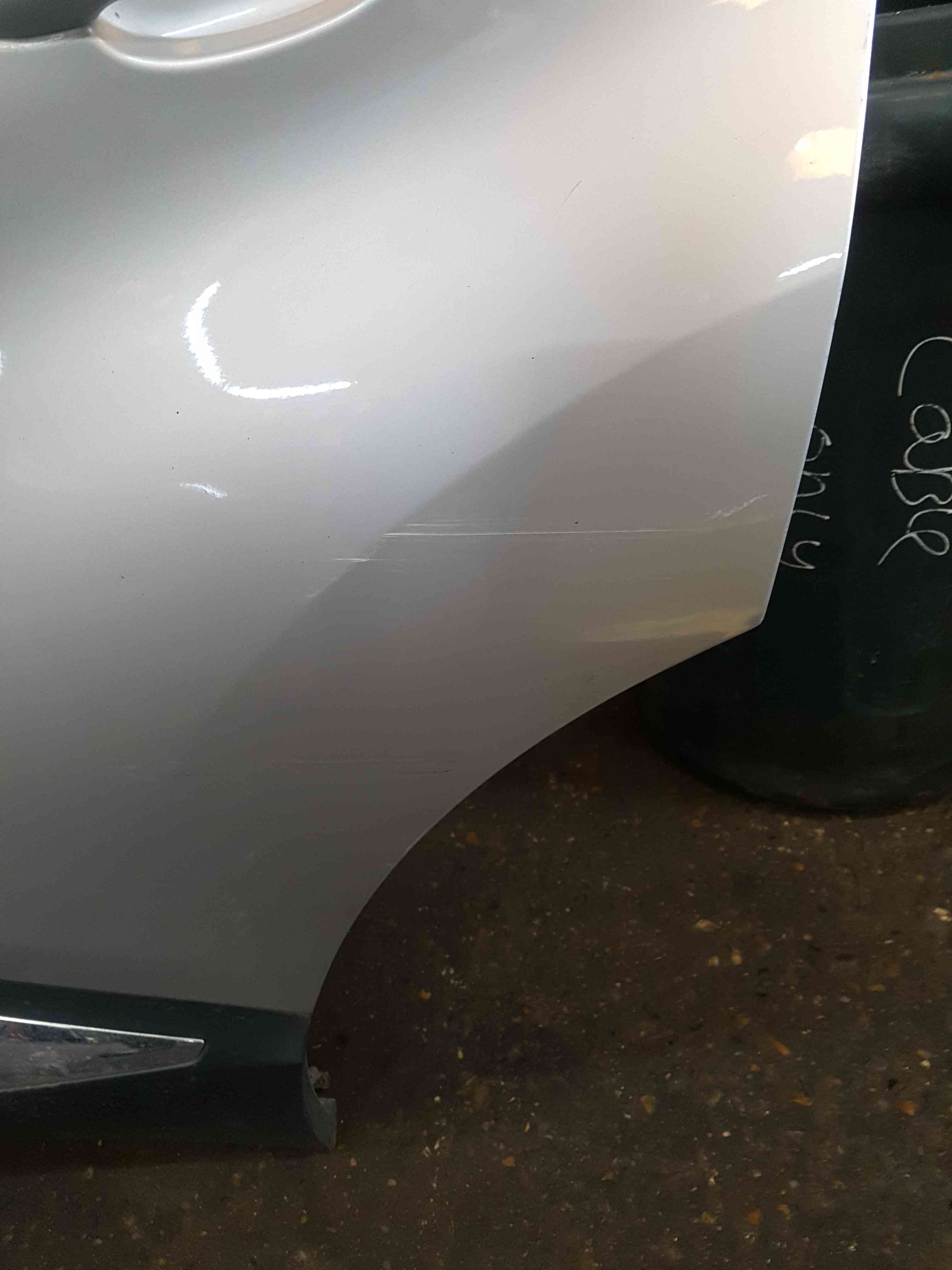 Thumb 4 Renault Captur 2013-2015 Passenger NSR Rear Door Silver Bixnm Scratched