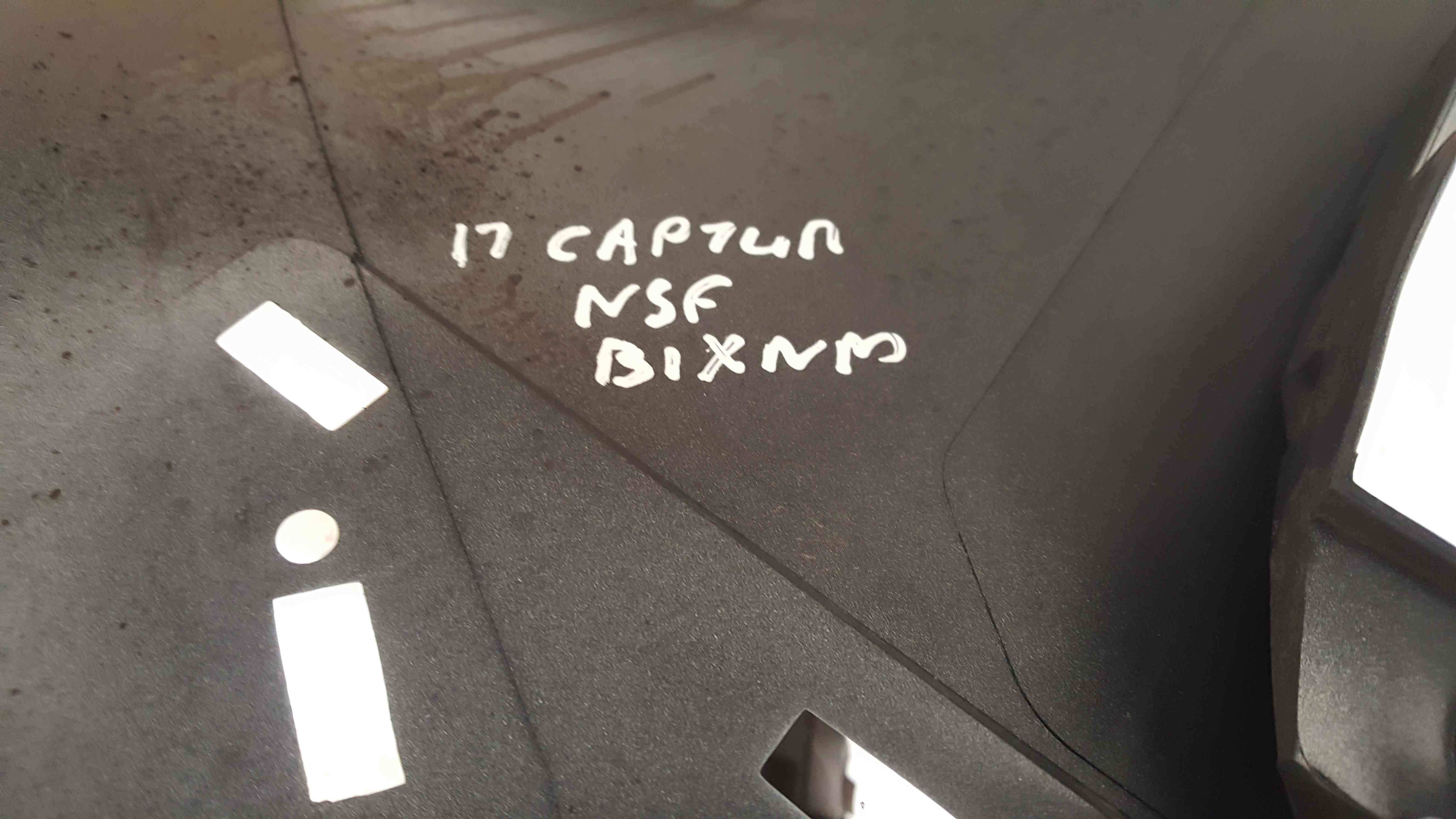 Renault Captur 2013-2015 Passenger NSF Wing Quarter Panel Silver Bixnm