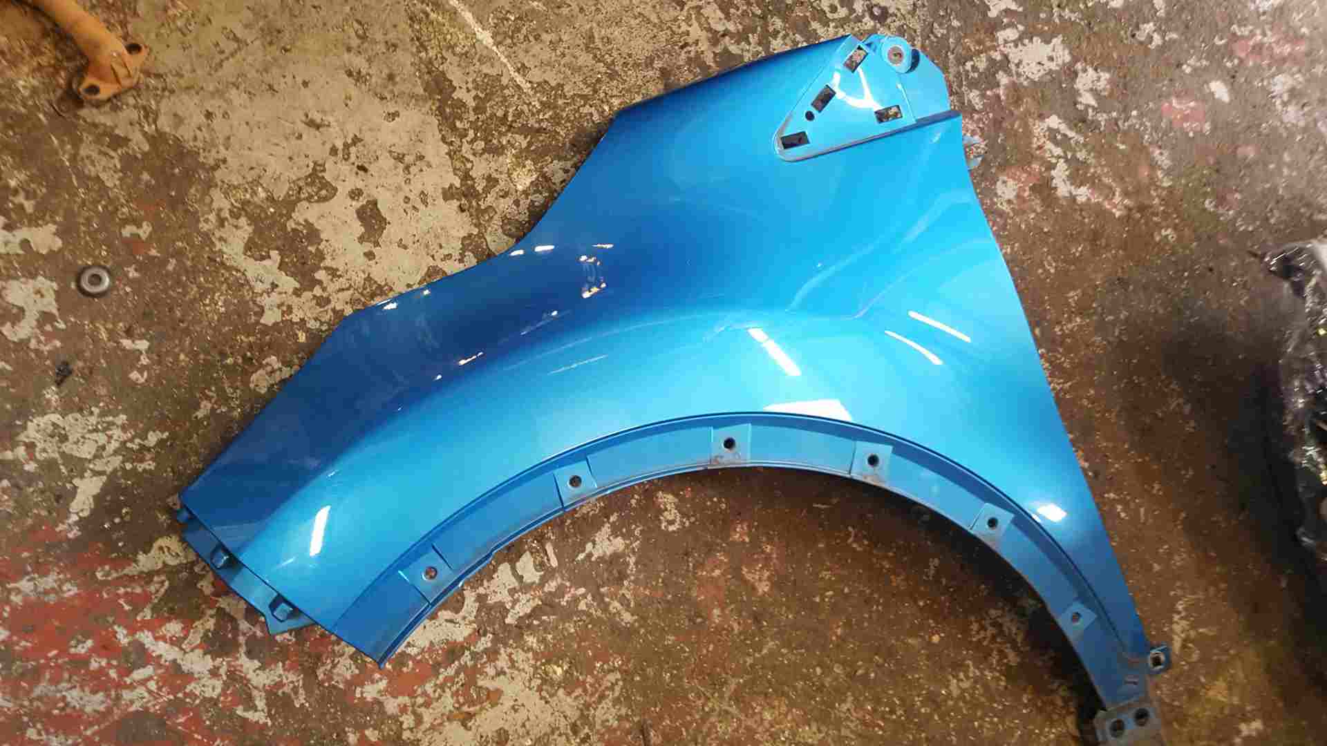 Thumb 2 Renault Captur 2013-2015 Passenger Ns NSF Wing Panel Blue Tprpm