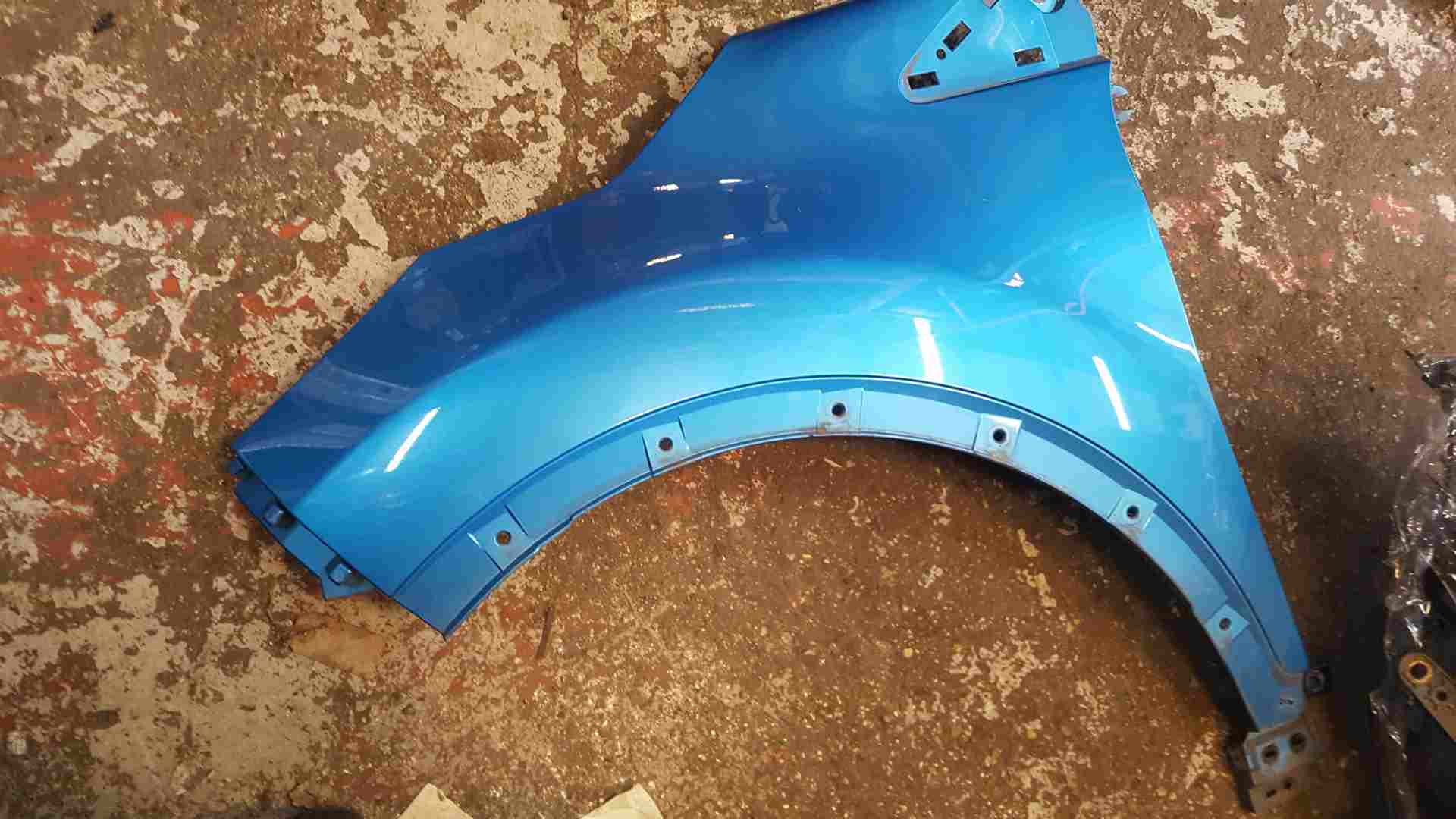 Thumb 3 Renault Captur 2013-2015 Passenger Ns NSF Wing Panel Blue Tprpm