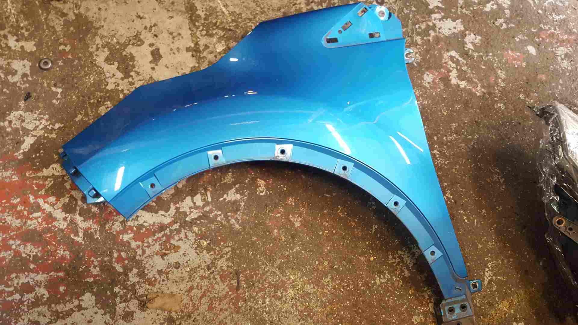 Renault Captur 2013-2015 Passenger Ns NSF Wing Panel Blue Tprpm