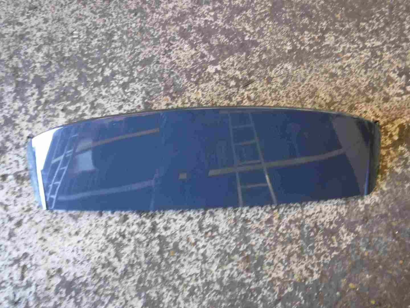 Renault Captur 2013-2015 Rear Boot Spoiler Grey Blue OVRPE