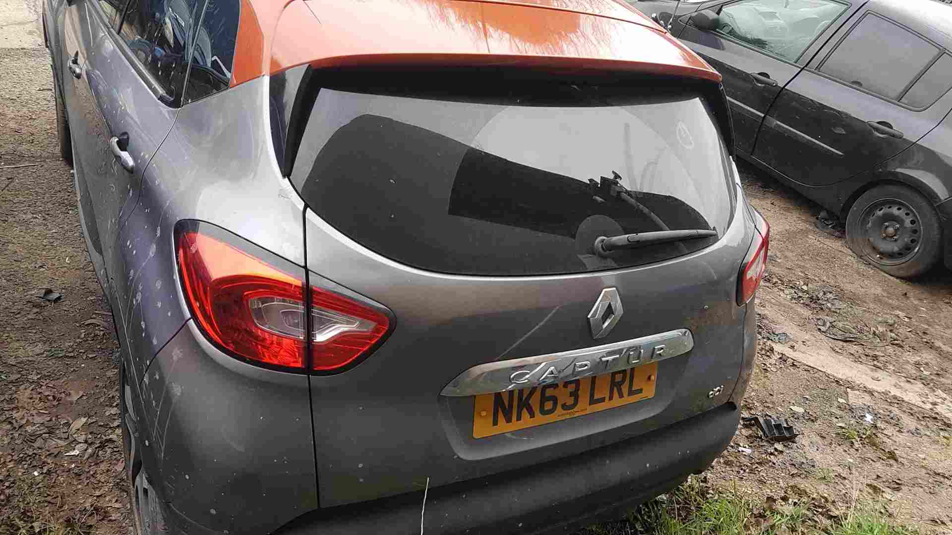 Thumb 3 Renault Captur 2013-2015 Rear Boot Tailgate Bixns Grey KNG Orange ENZ