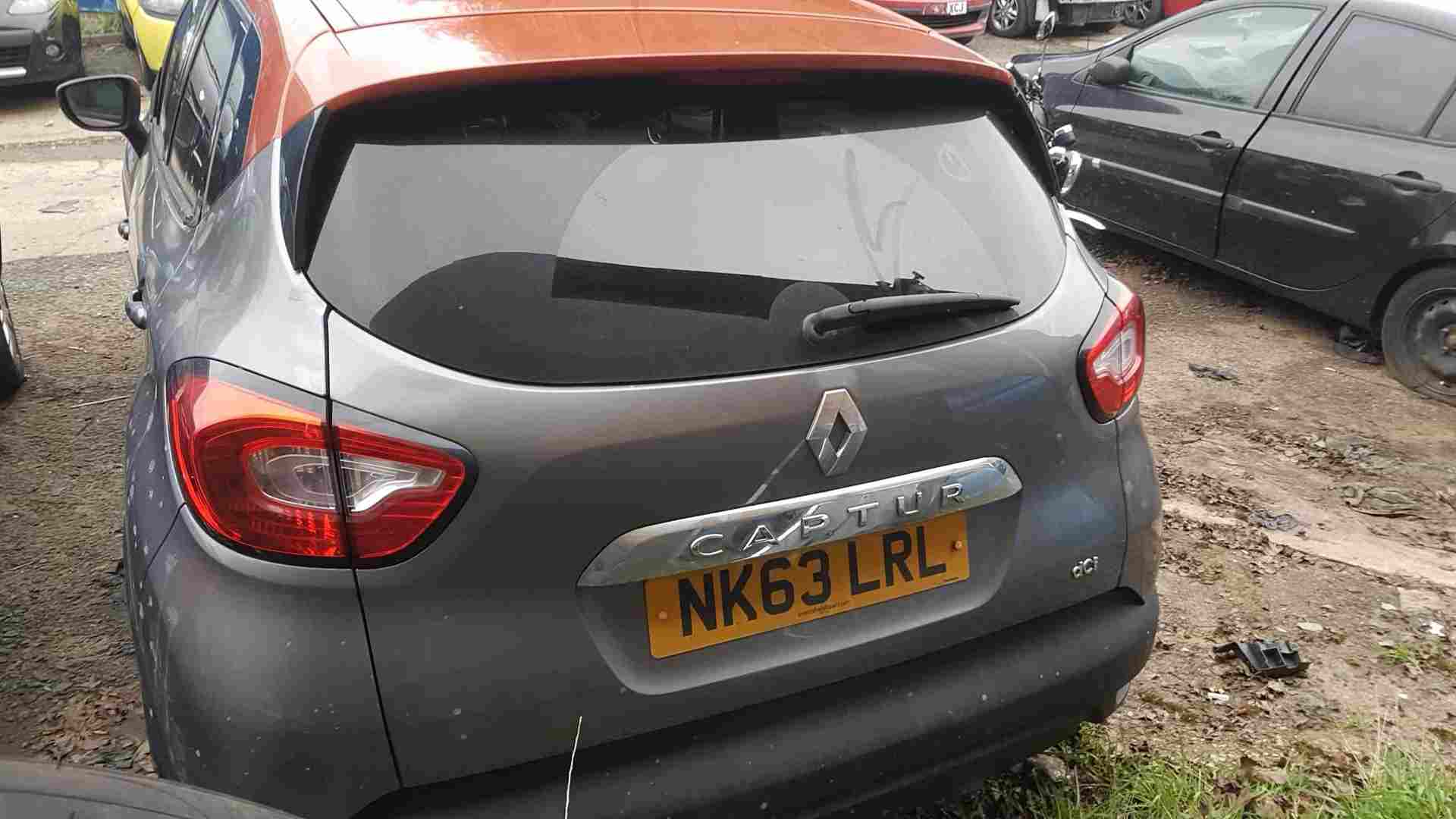 Thumb 4 Renault Captur 2013-2015 Rear Boot Tailgate Bixns Grey KNG Orange ENZ
