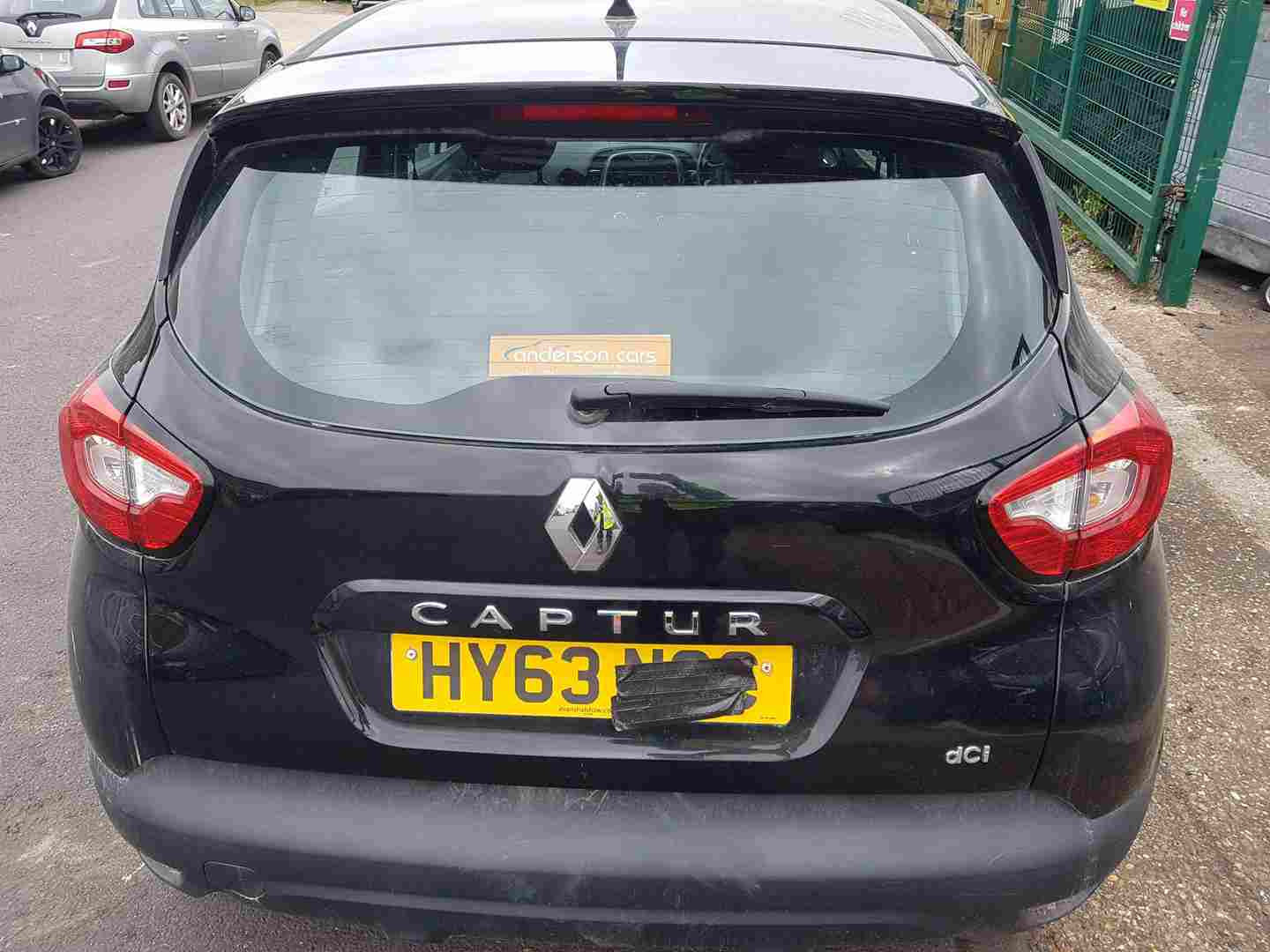 Thumb 2 Renault Captur 2013-2015 Rear Boot Tailgate Black Tegne