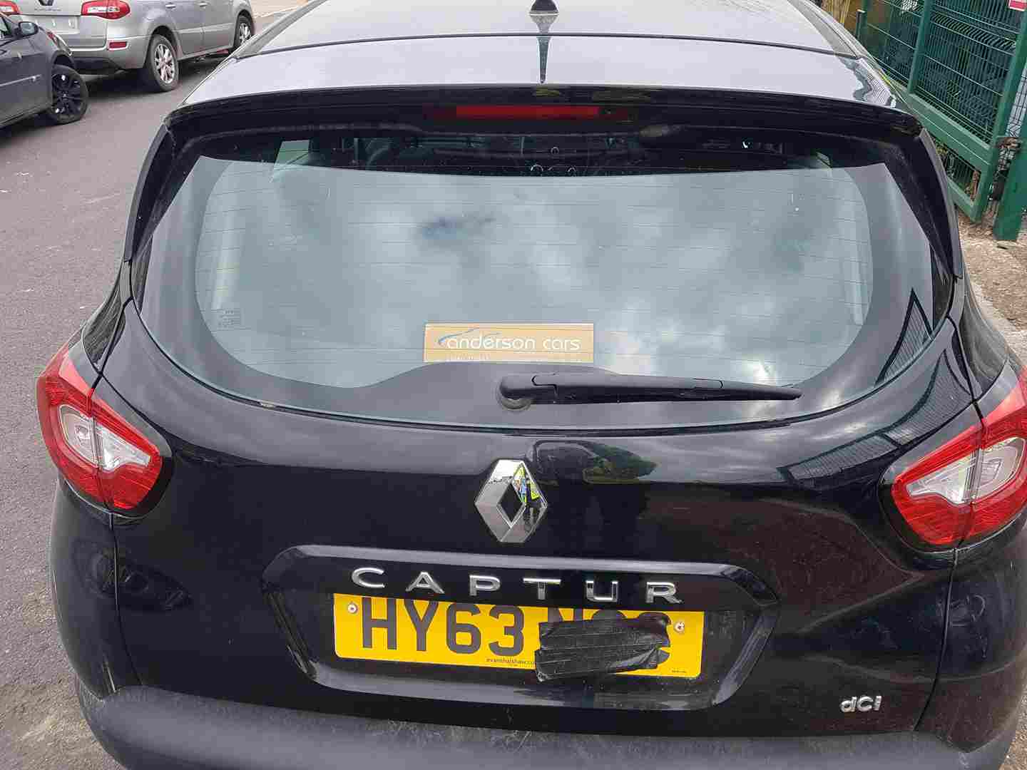 Thumb 6 Renault Captur 2013-2015 Rear Boot Tailgate Black Tegne