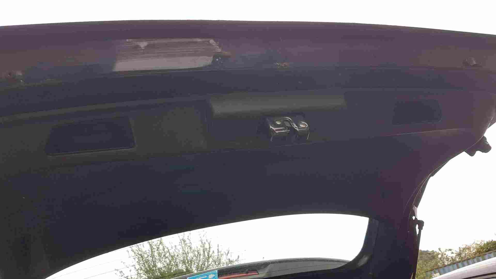 Thumb 7 Renault Captur 2013-2015 Rear Boot Tailgate Black Tegne