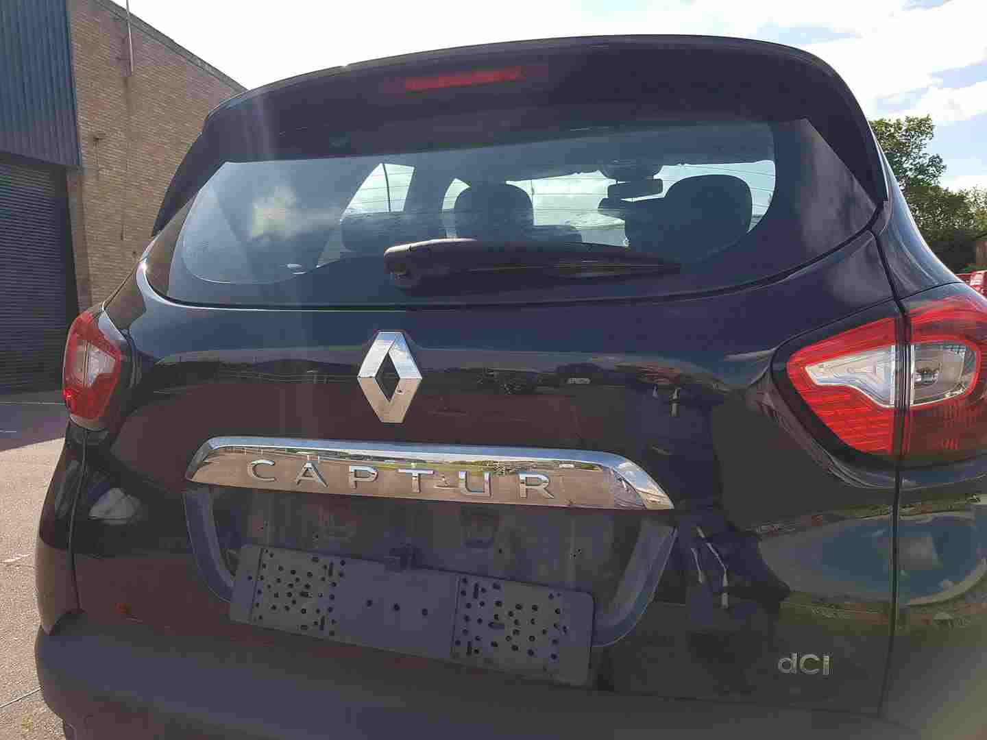 Thumb 2 Renault Captur 2013-2015 Rear Boot Tailgate Black Tegne