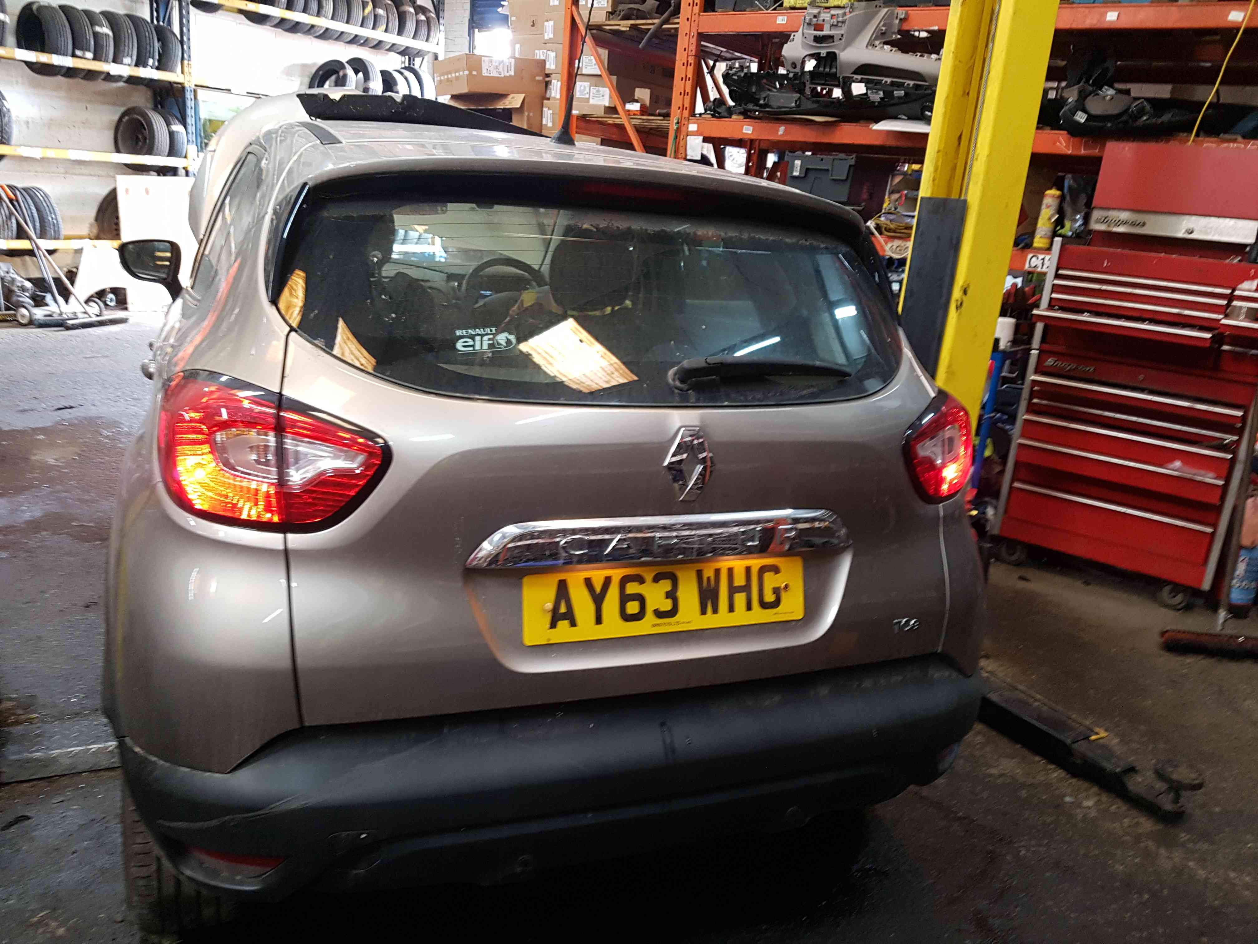 Thumb 3 Renault Captur 2013-2015 Rear Tailgate Boot Beige Tehnk