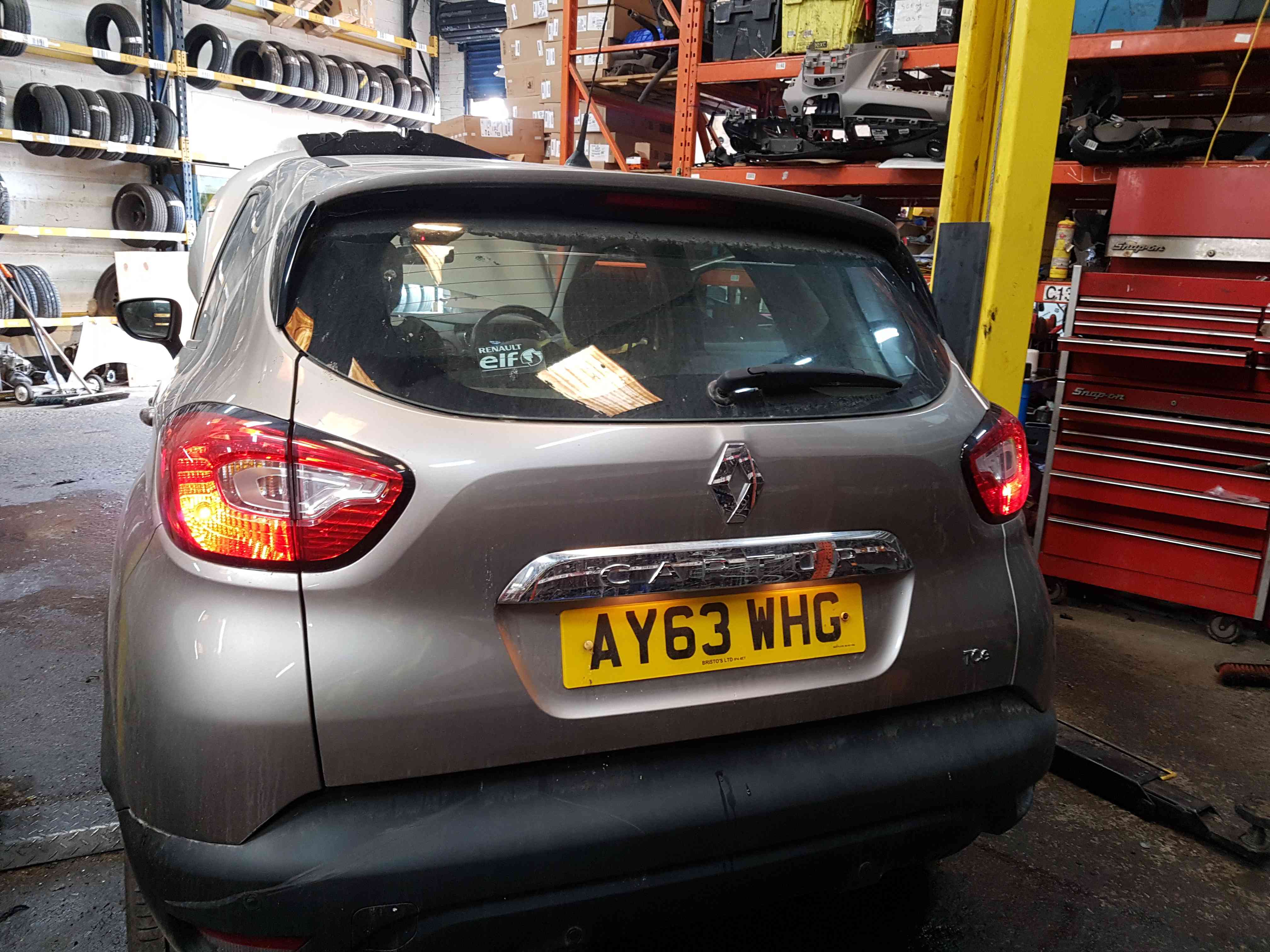 Thumb 5 Renault Captur 2013-2015 Rear Tailgate Boot Beige Tehnk