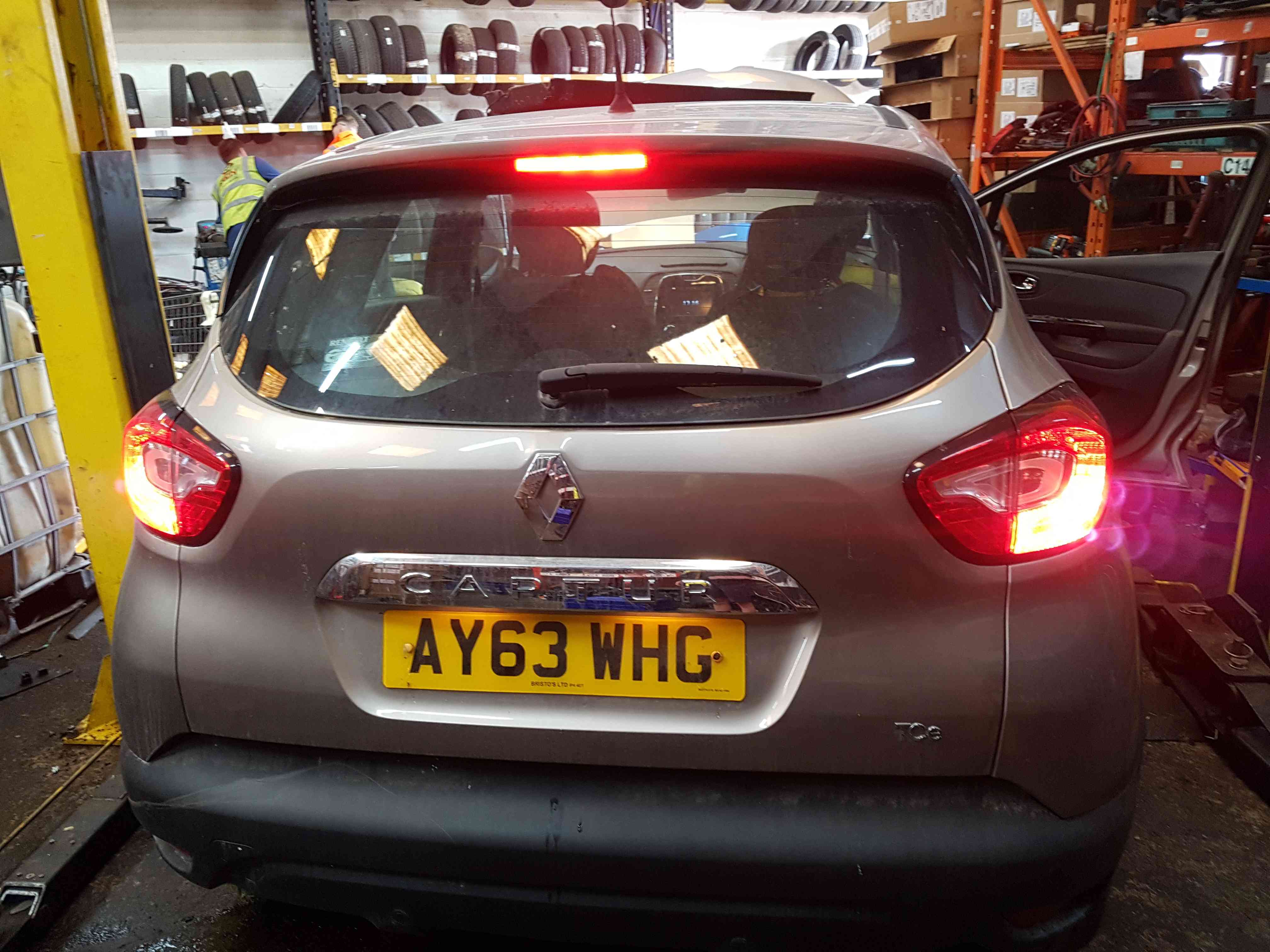 Renault Captur 2013-2015 Rear Tailgate Boot Beige Tehnk