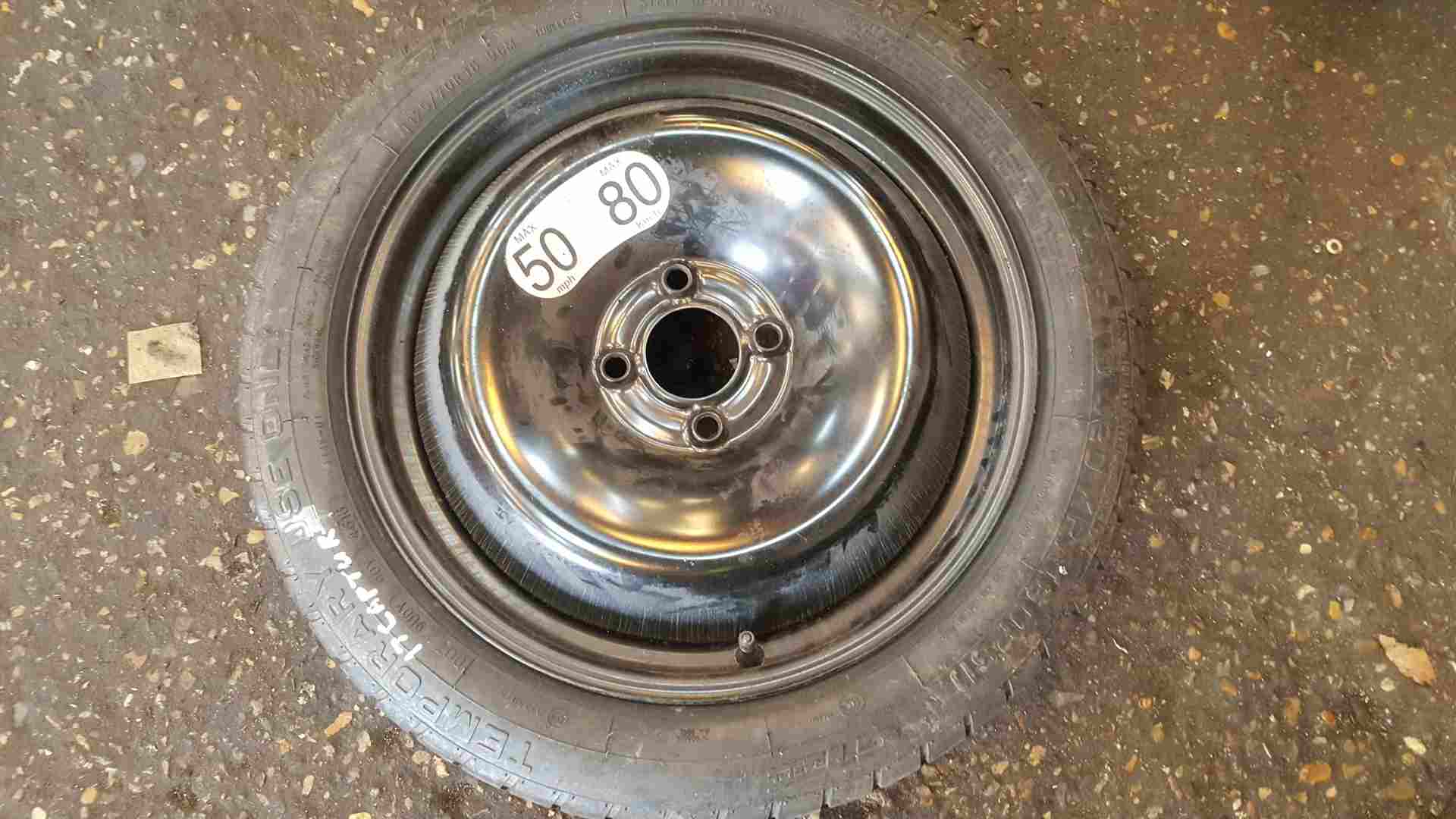Thumb 2 Renault Captur 2013-2015 Spare Wheel Space Saver 125 70 16 403531798R 5/5