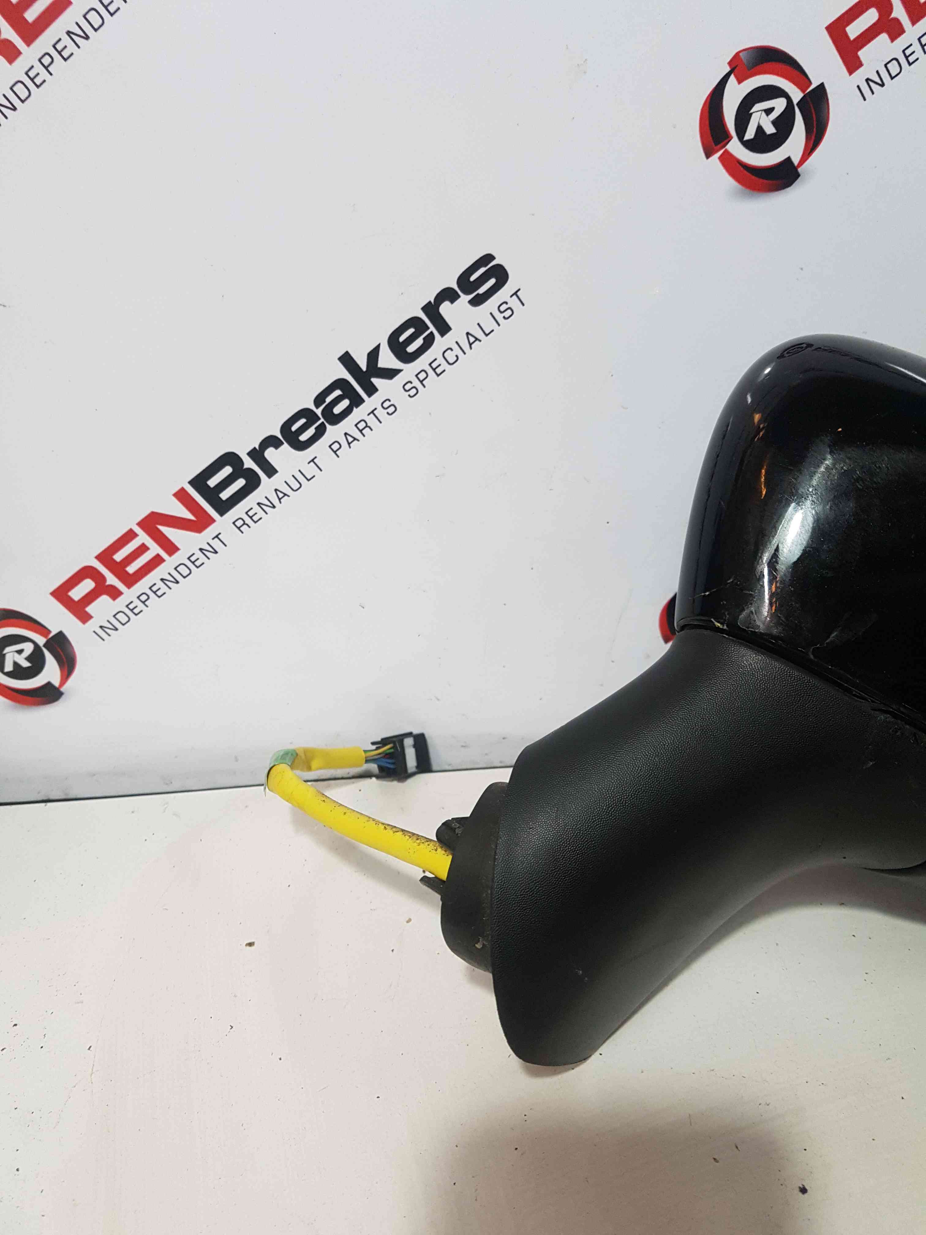Thumb 4 Renault Captur 2013-2018 Passenger Ns NSF Wing Mirror Black Power Folding
