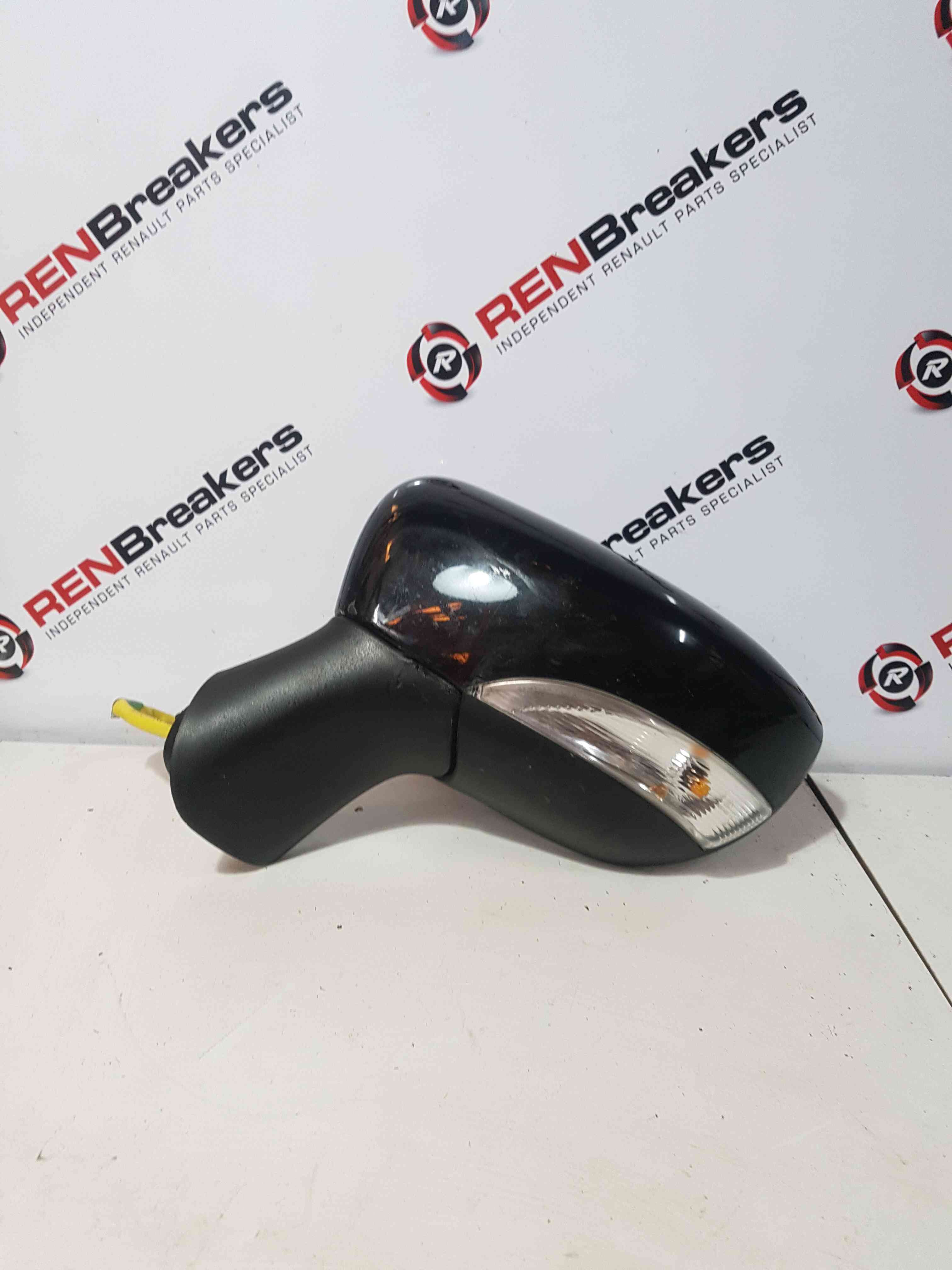 Thumb 5 Renault Captur 2013-2018 Passenger Ns NSF Wing Mirror Black Power Folding