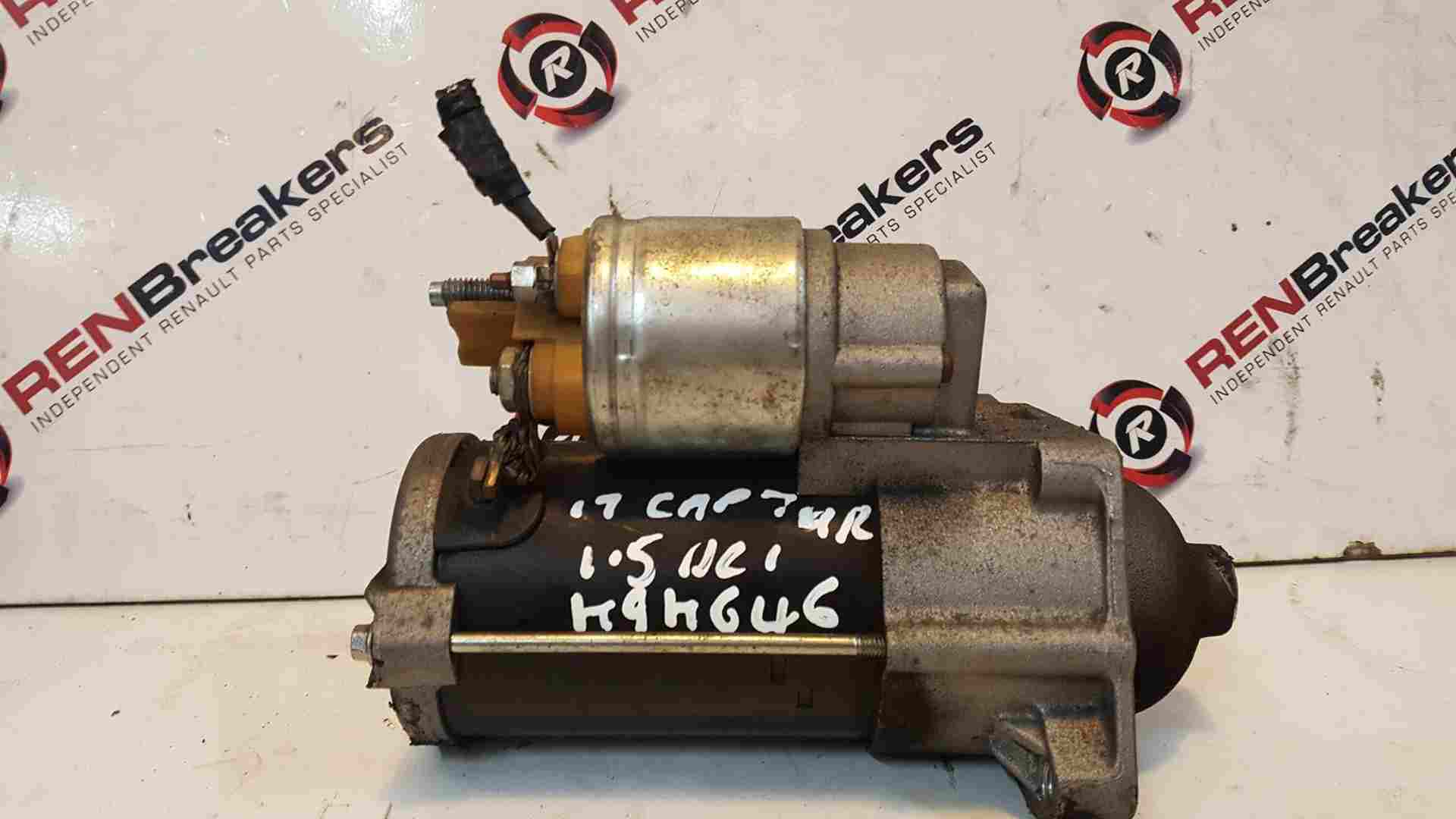 Thumb 3 Renault Captur 2013-2019 1.5 DCI Starter Motor 233006508r