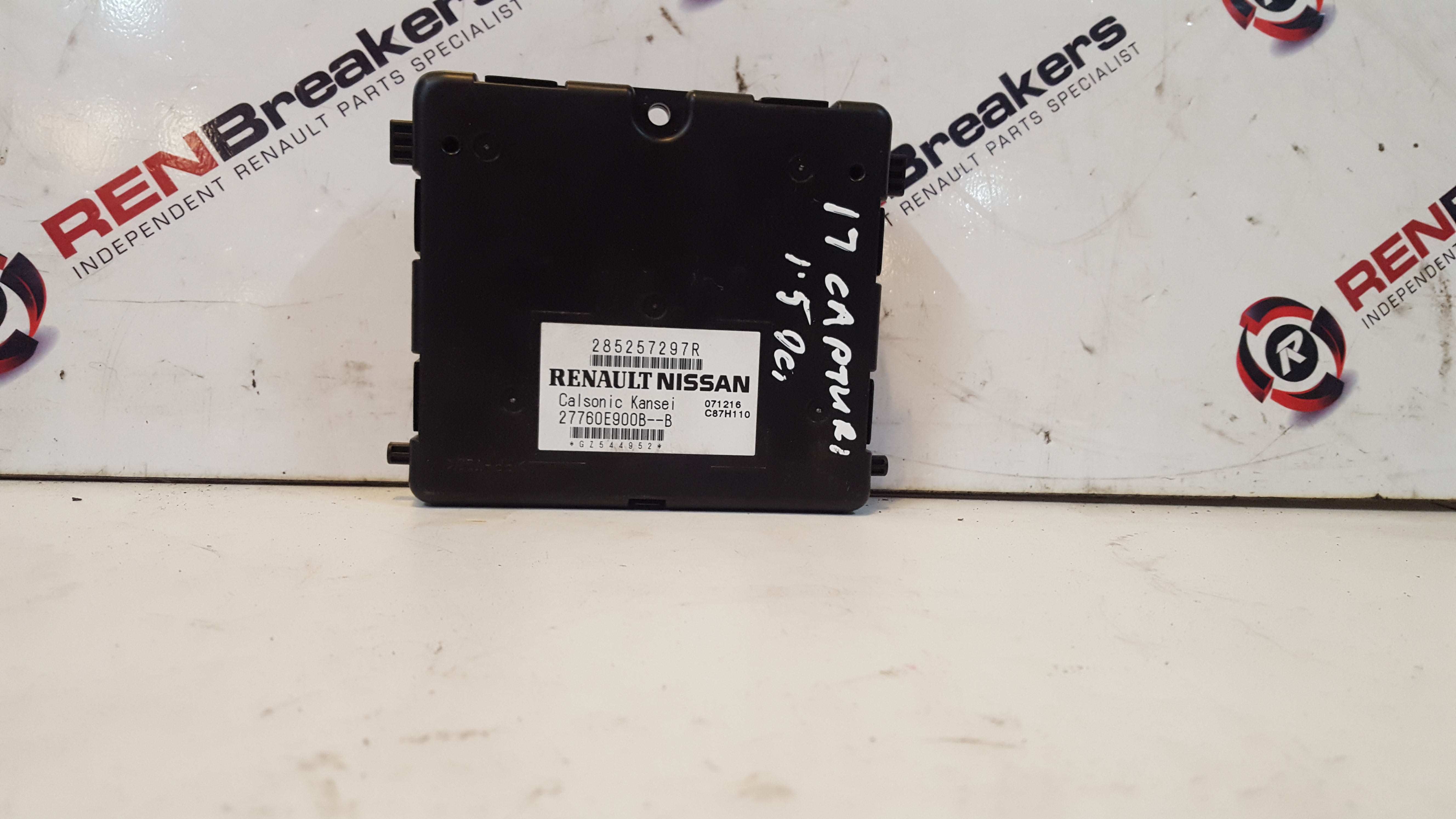 Renault Captur 2013-2019 AIR Con  Control Module 285257297R