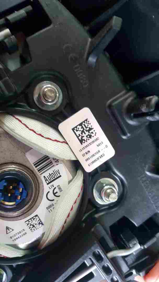 Renault Captur 20132019 Dashboard Airbag KIT Complete 985105123R