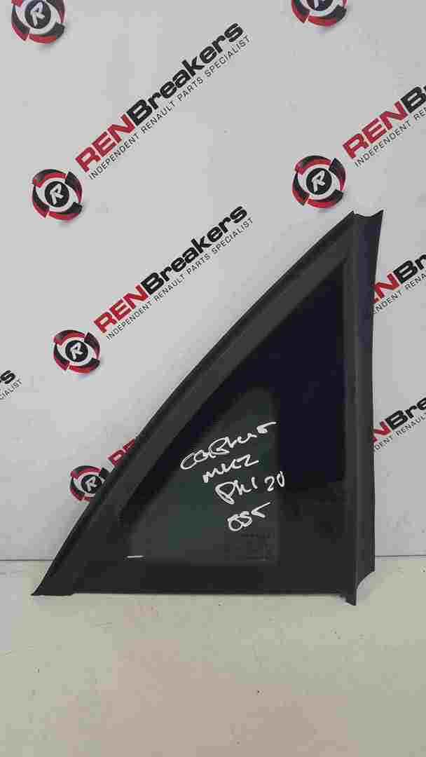 Renault Captur 2013-2019 Drivers OSR Rear Window Glass Small