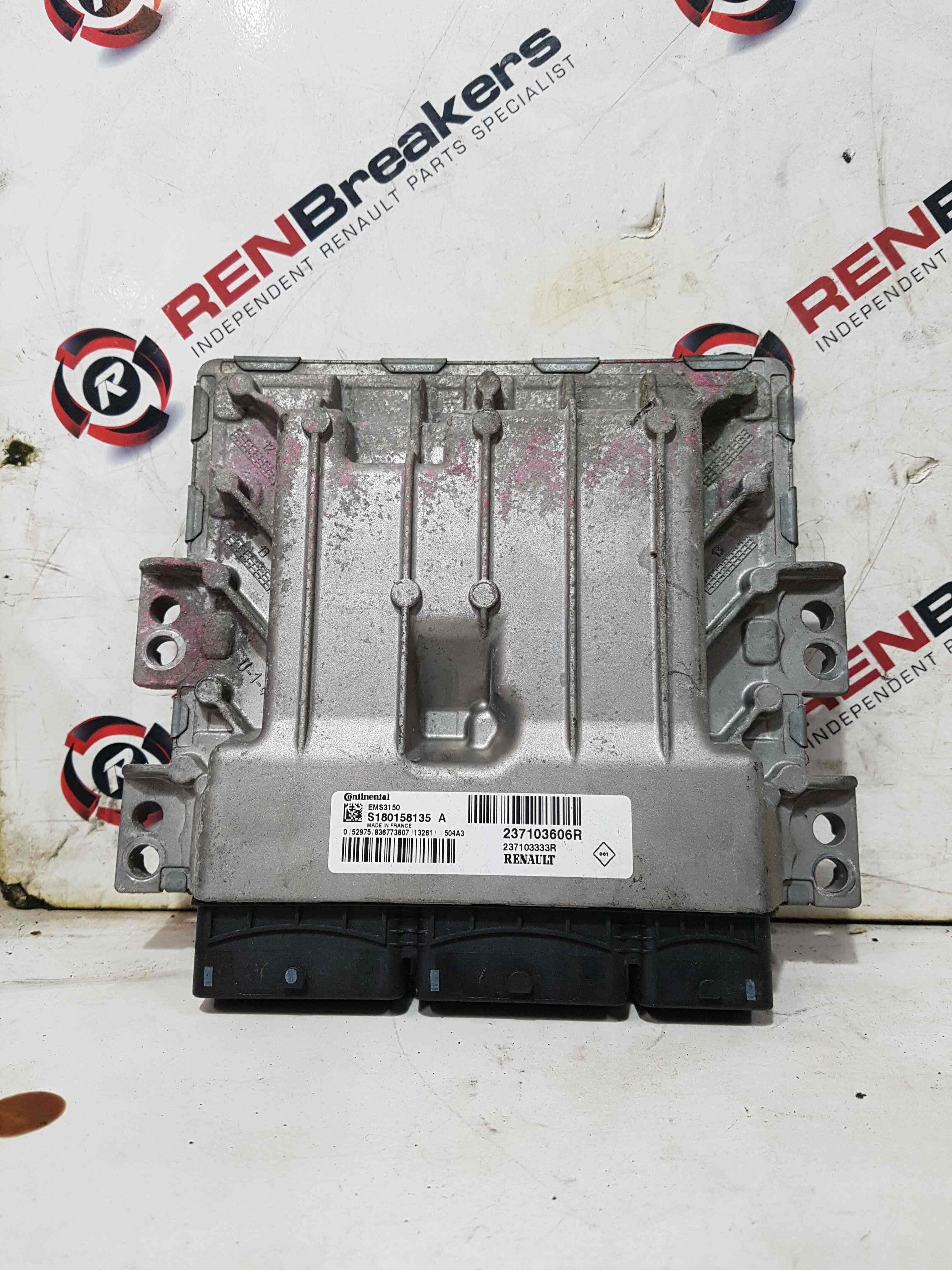 Thumb 4 Renault Captur 2013-2019 Engine Control Unit ECU Module 237103606R,237103333R