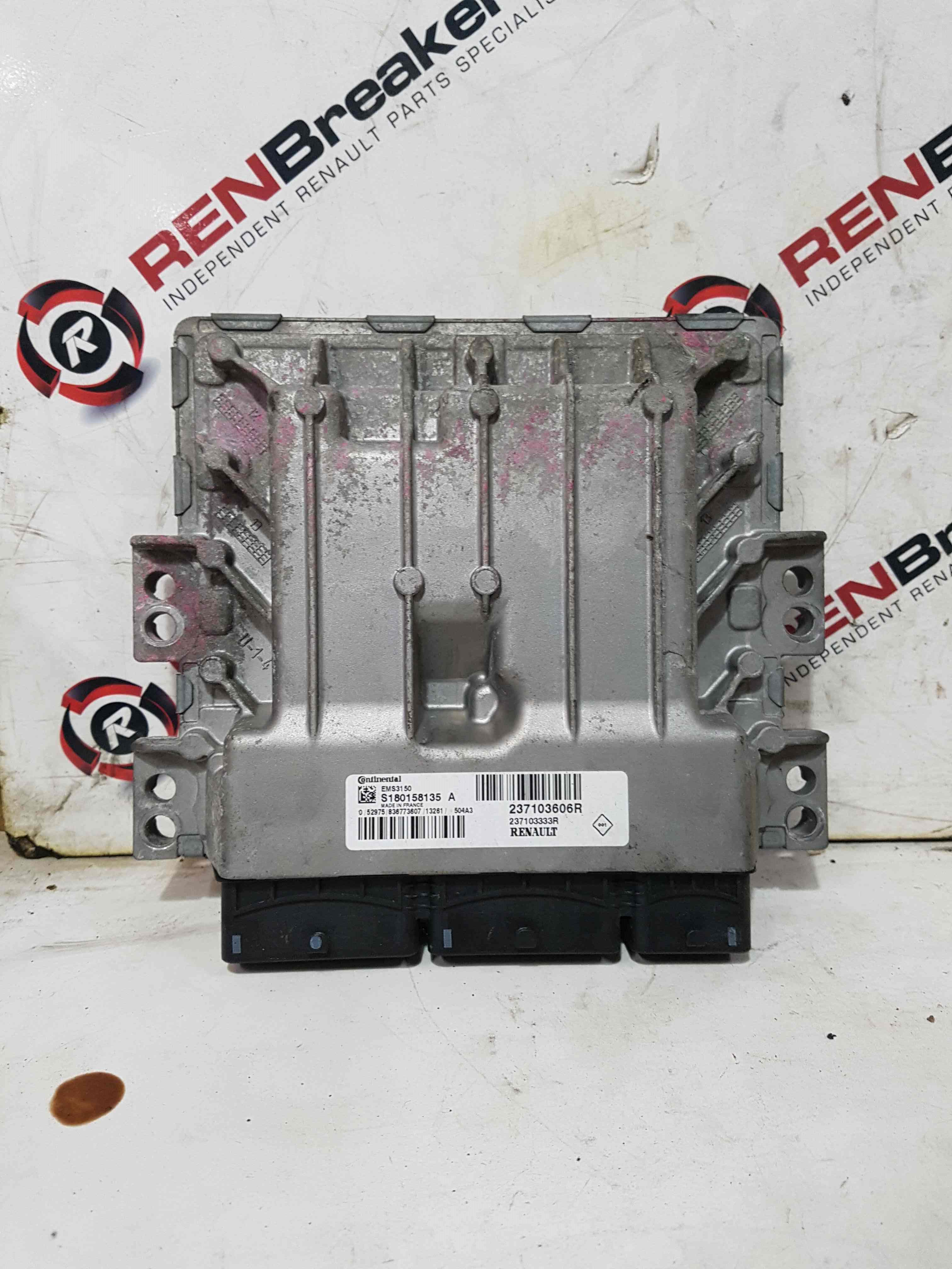 Renault Captur 2013-2019 Engine Control Unit ECU Module 237103606R,237103333R